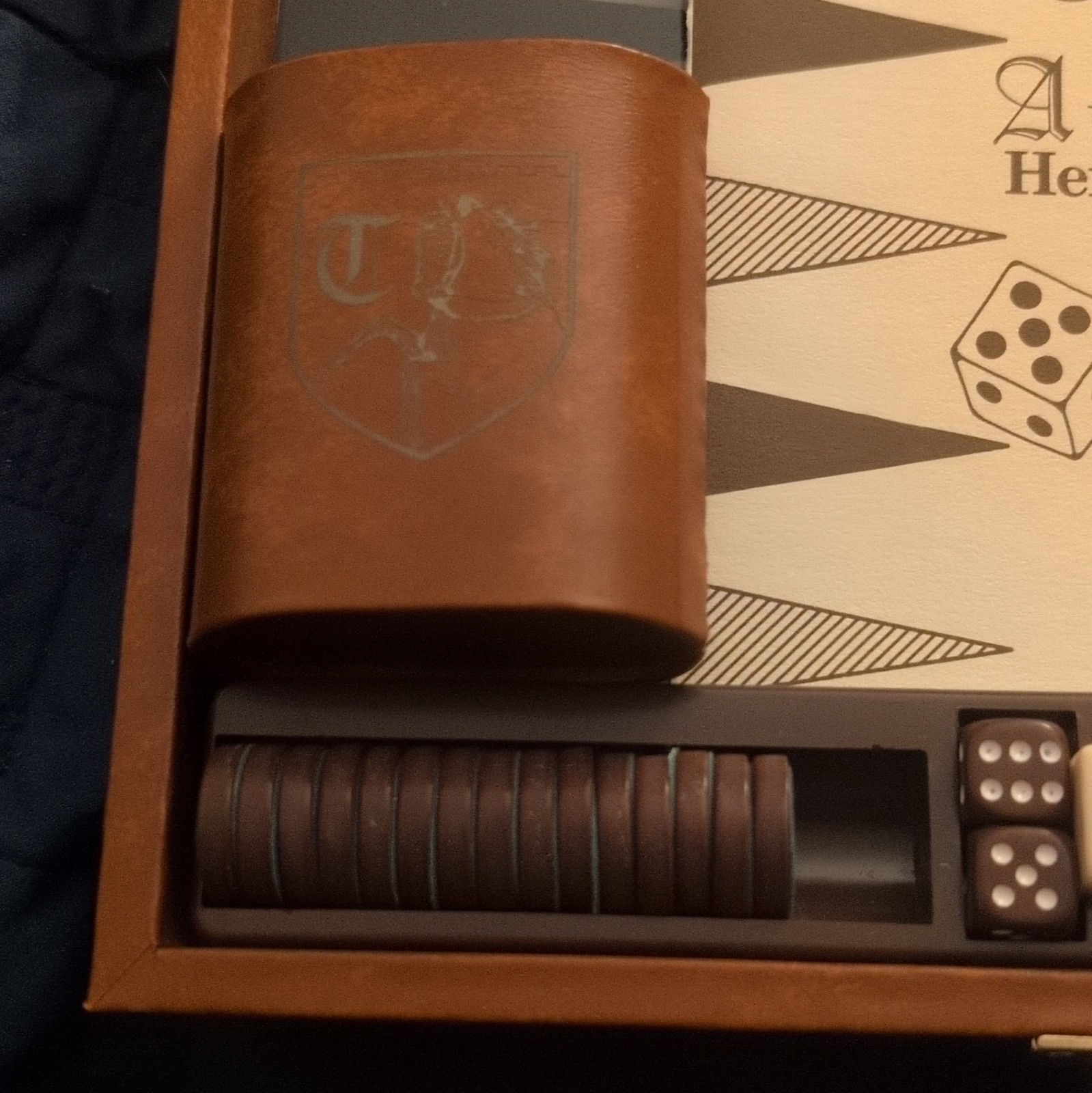 Rare Pharmaceutical Drug Rep Promotional Backgammon Set – Late 1970’s