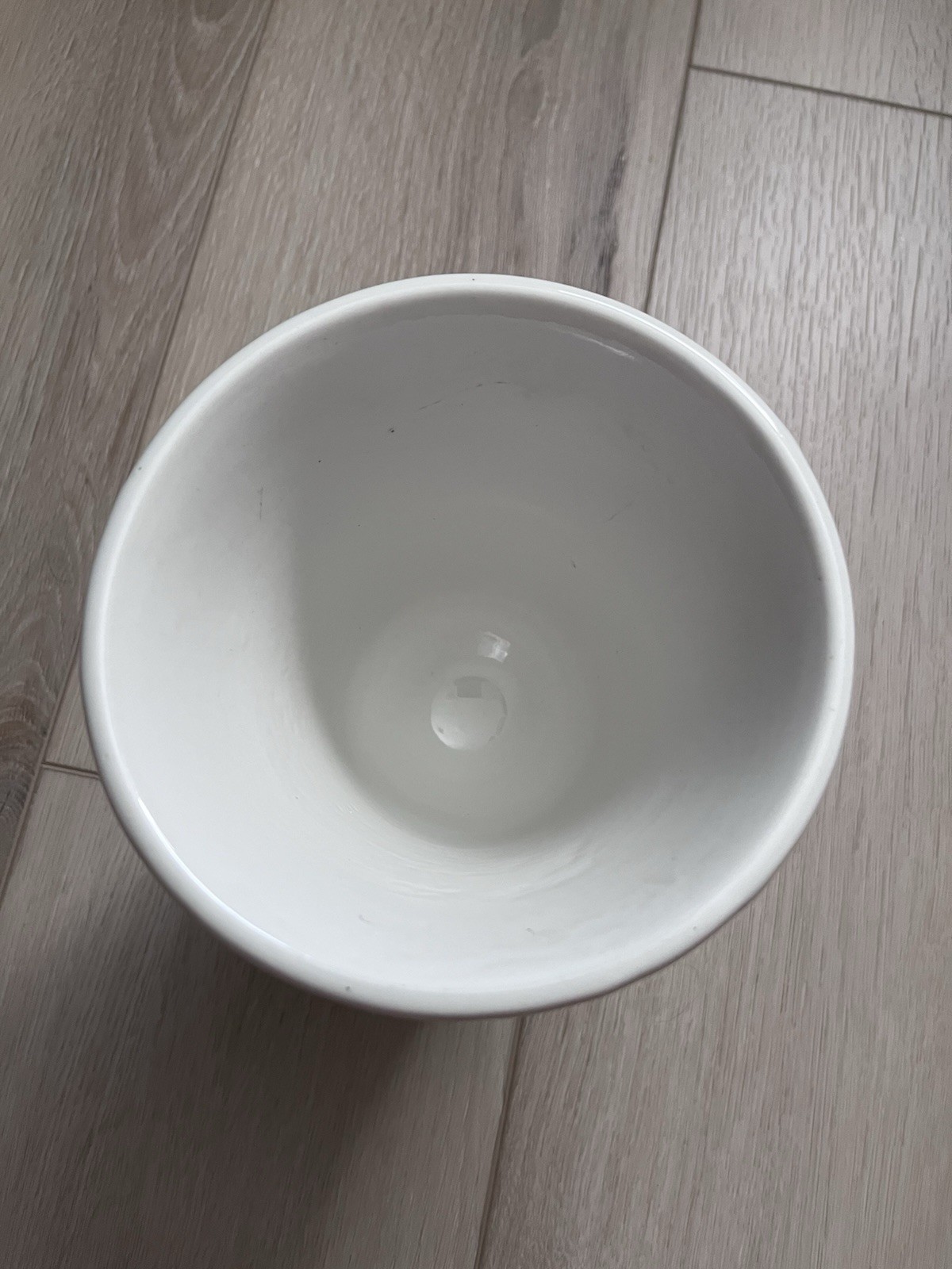 Vintage Antique Pharmacy Mortar Display RX White Ceramic