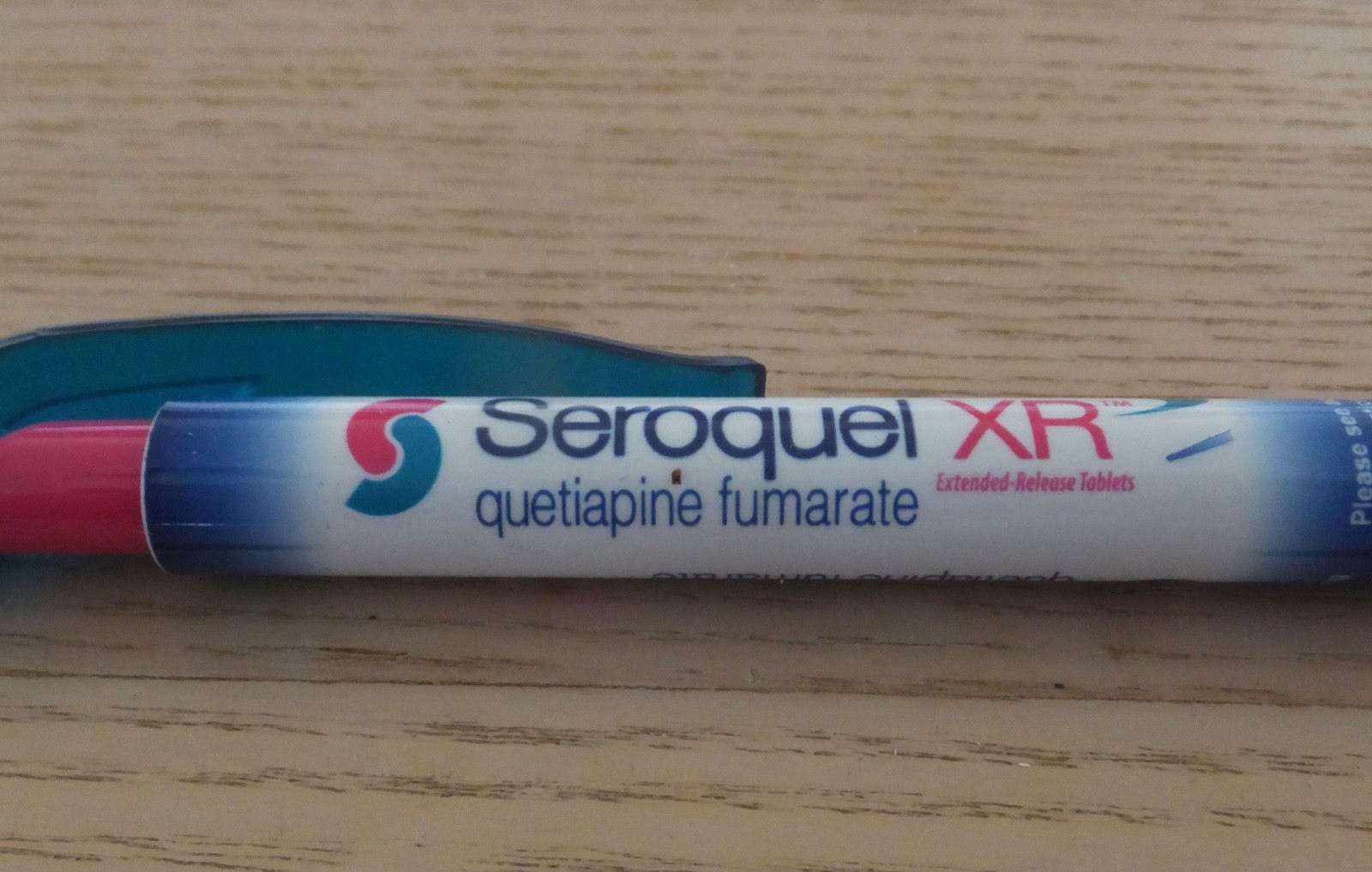 Seroquel XR Pen & Pedometer Drug Rep Pharmaceutical Promo Medical Advertising