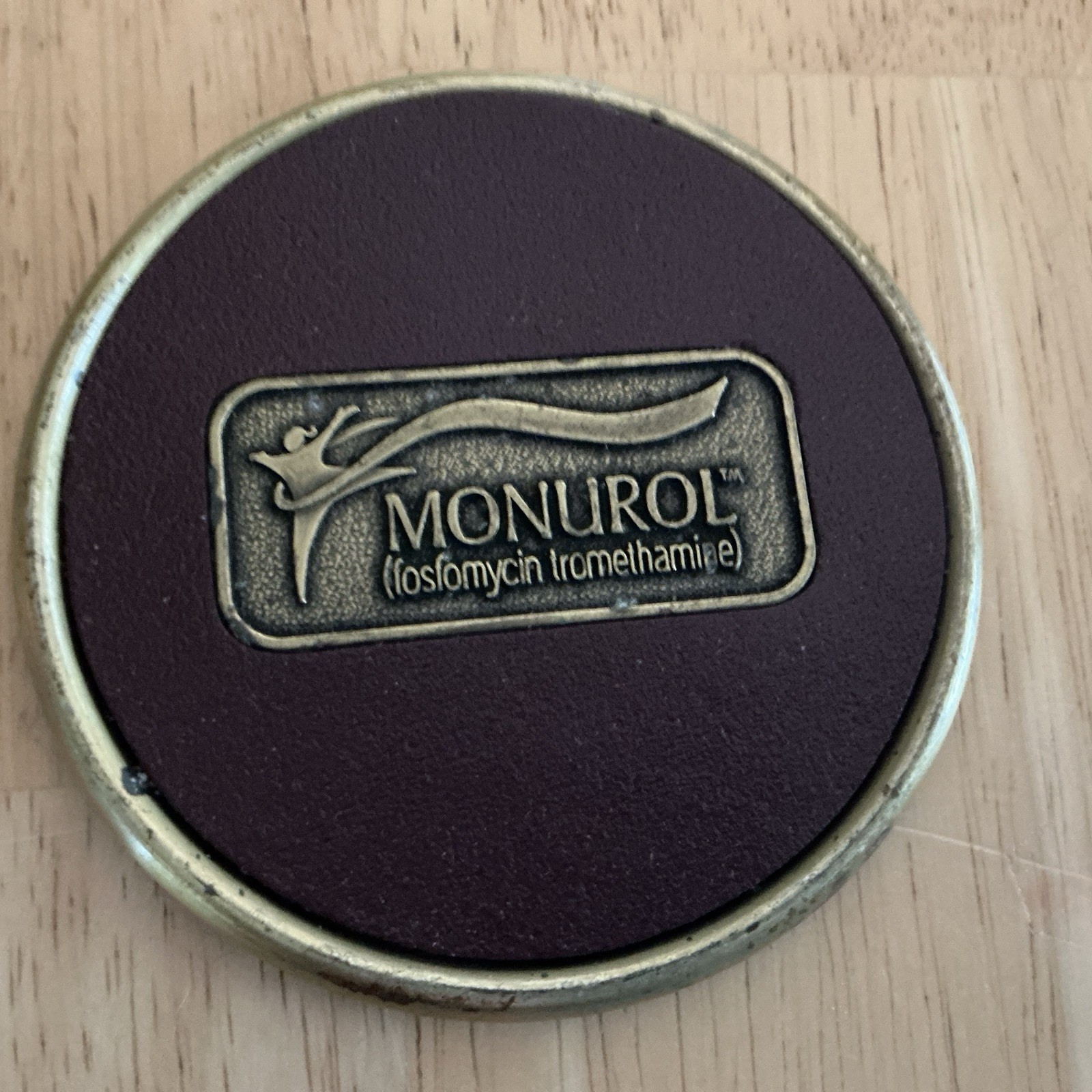 Vintage Pharmaceutical Promotional Coaster
