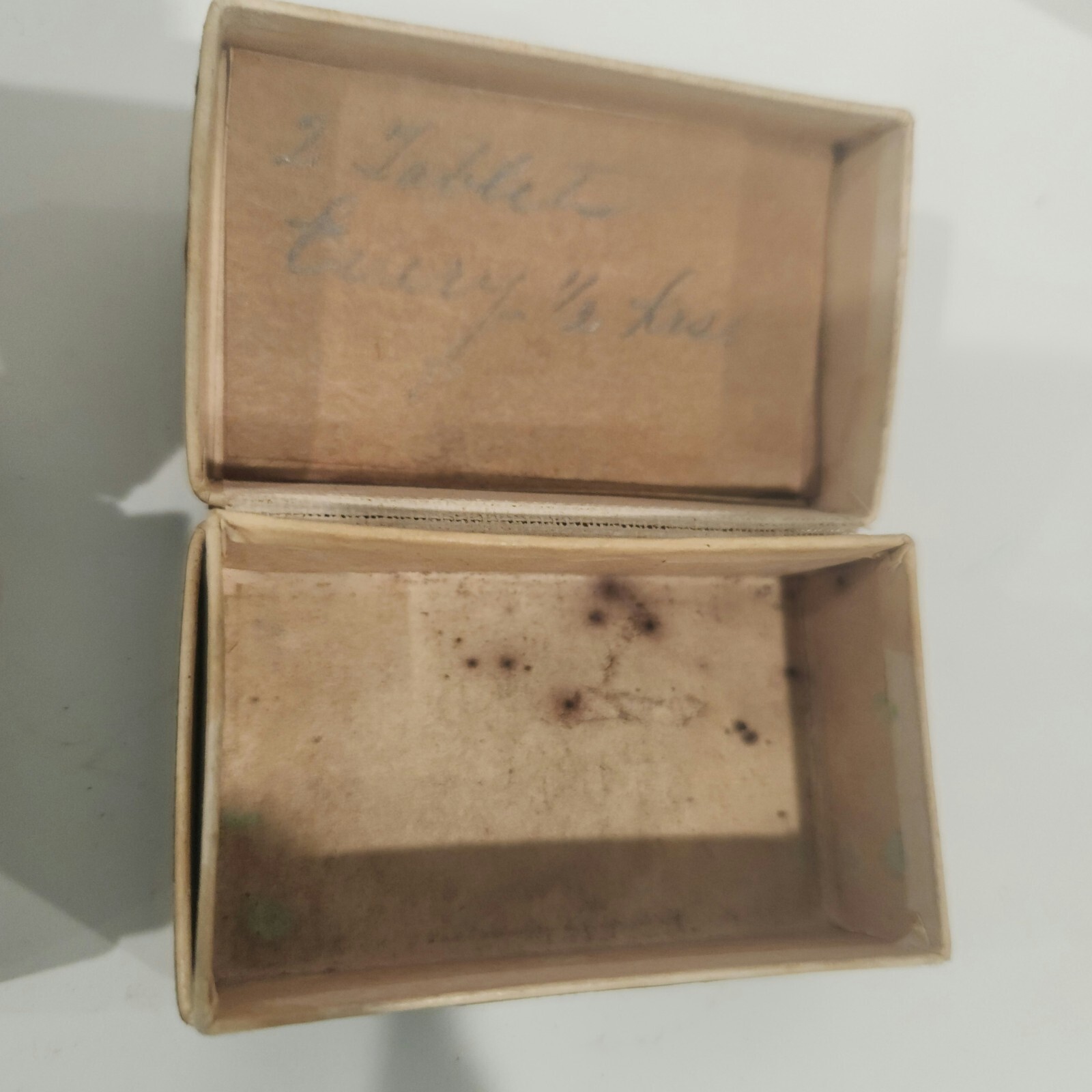 Vintage Two Associated Interstate Druggist Prescriptions Boxes Green AID
