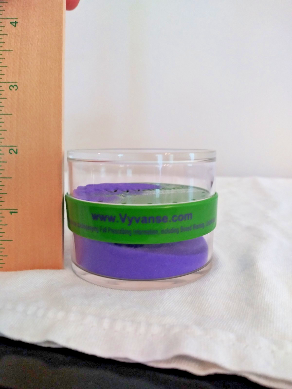 Vyvanse Pharmaceutical drug rep Vyvanse “hourglass” Collectible.