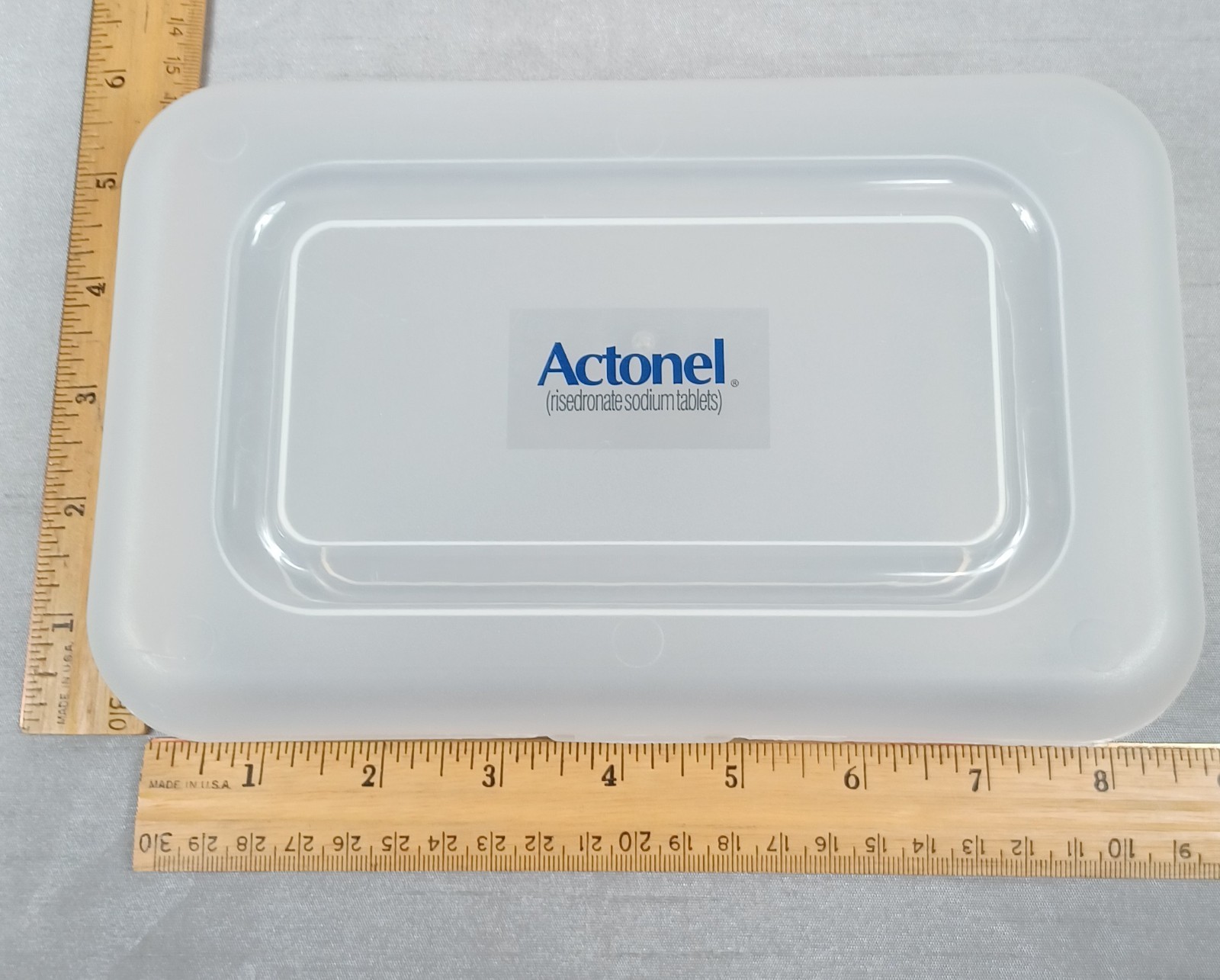 Actonel Snap Case Promotional Pharmaceutical Drug Rep Advertising Plastic