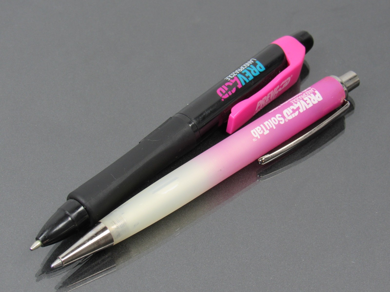 Prevacid PENS Drug Rep Pharmaceutical Promo Medical Advertising Lot of 2