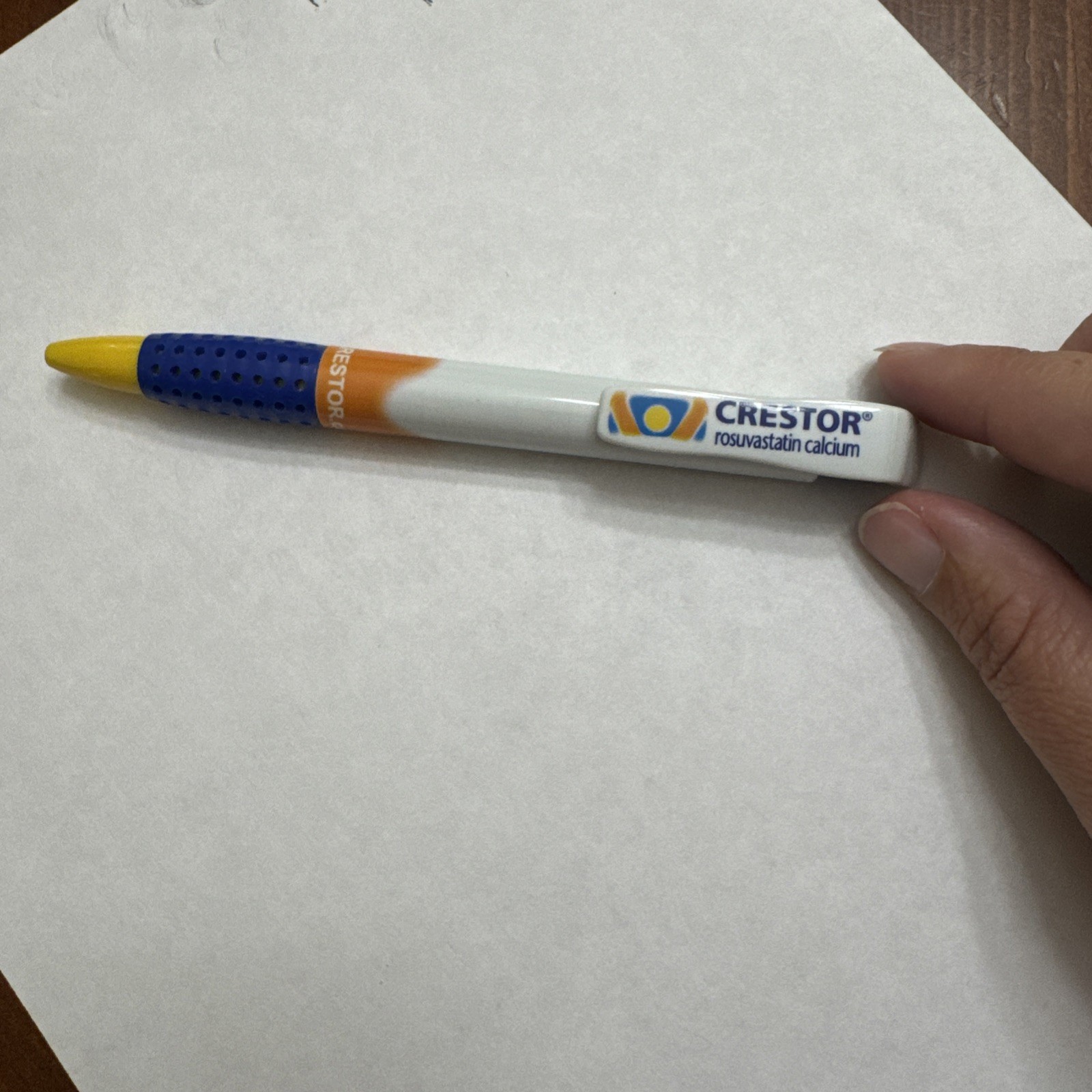Crestor click PEN Drug Rep Pharmaceutical Promo Advertising