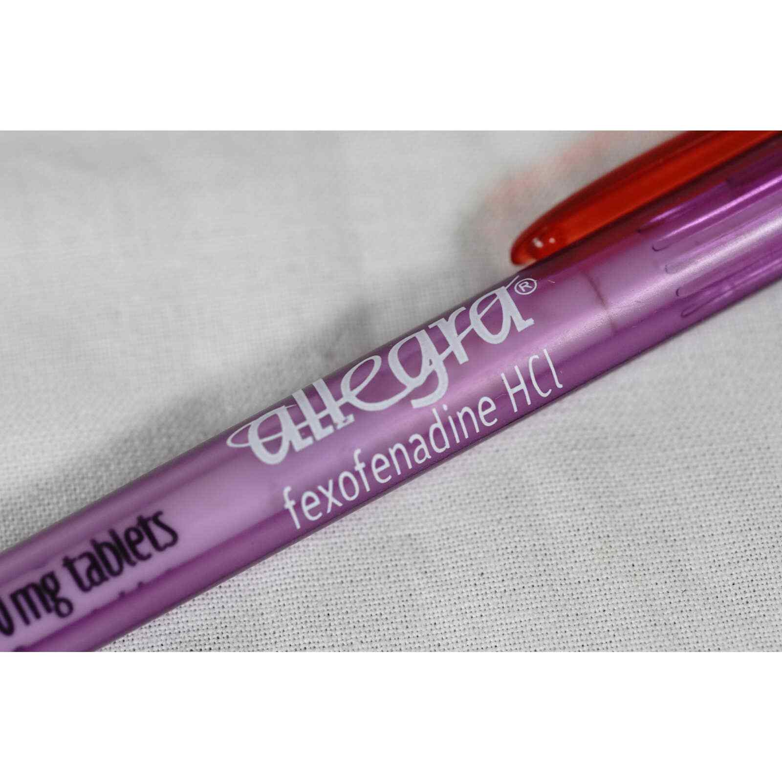 Allegra Fexofenadine HCI Vintage Advertising Rep Drug Rollerball Pen