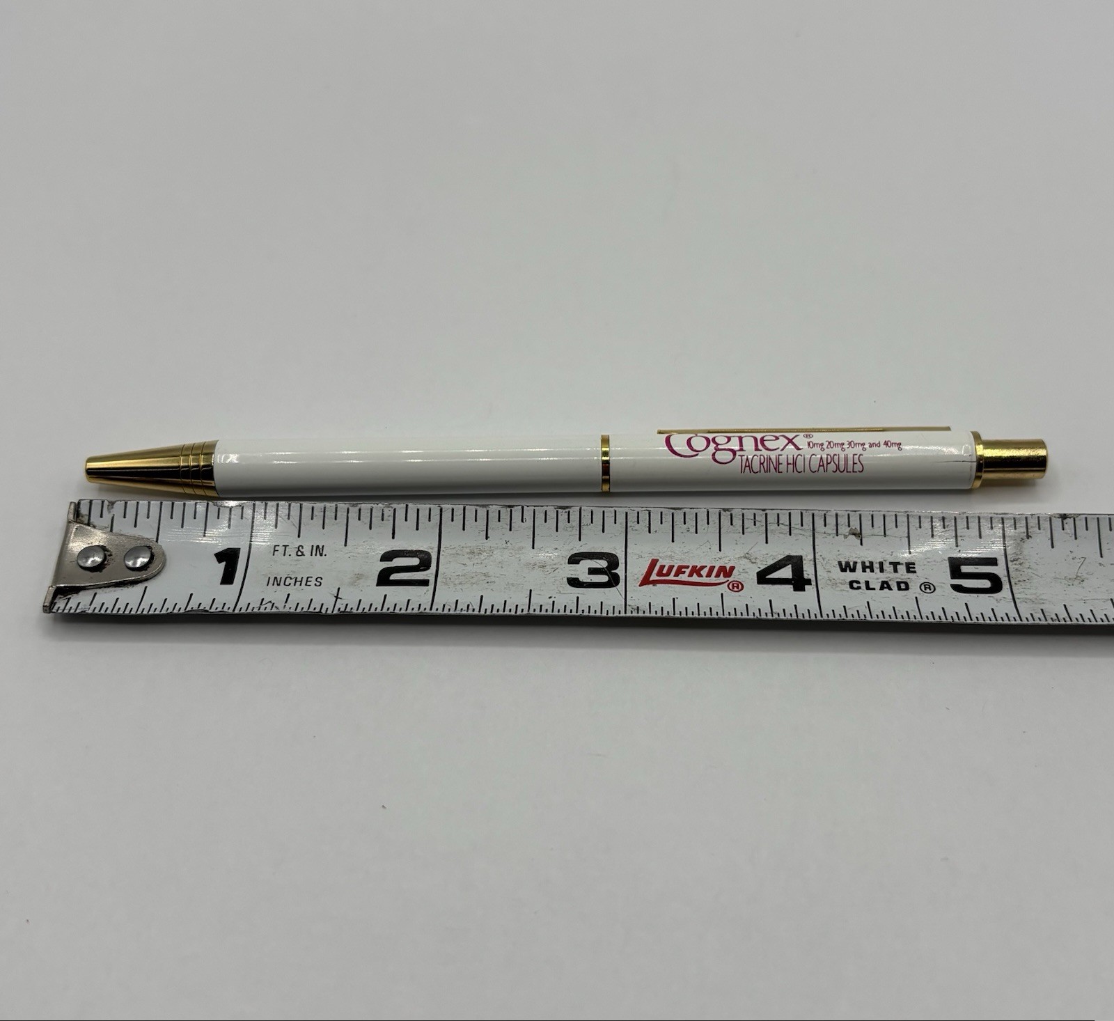 Vintage Pharmaceutical Drug Rep COGNEX Promo Pen Advertising Click Pen – Used
