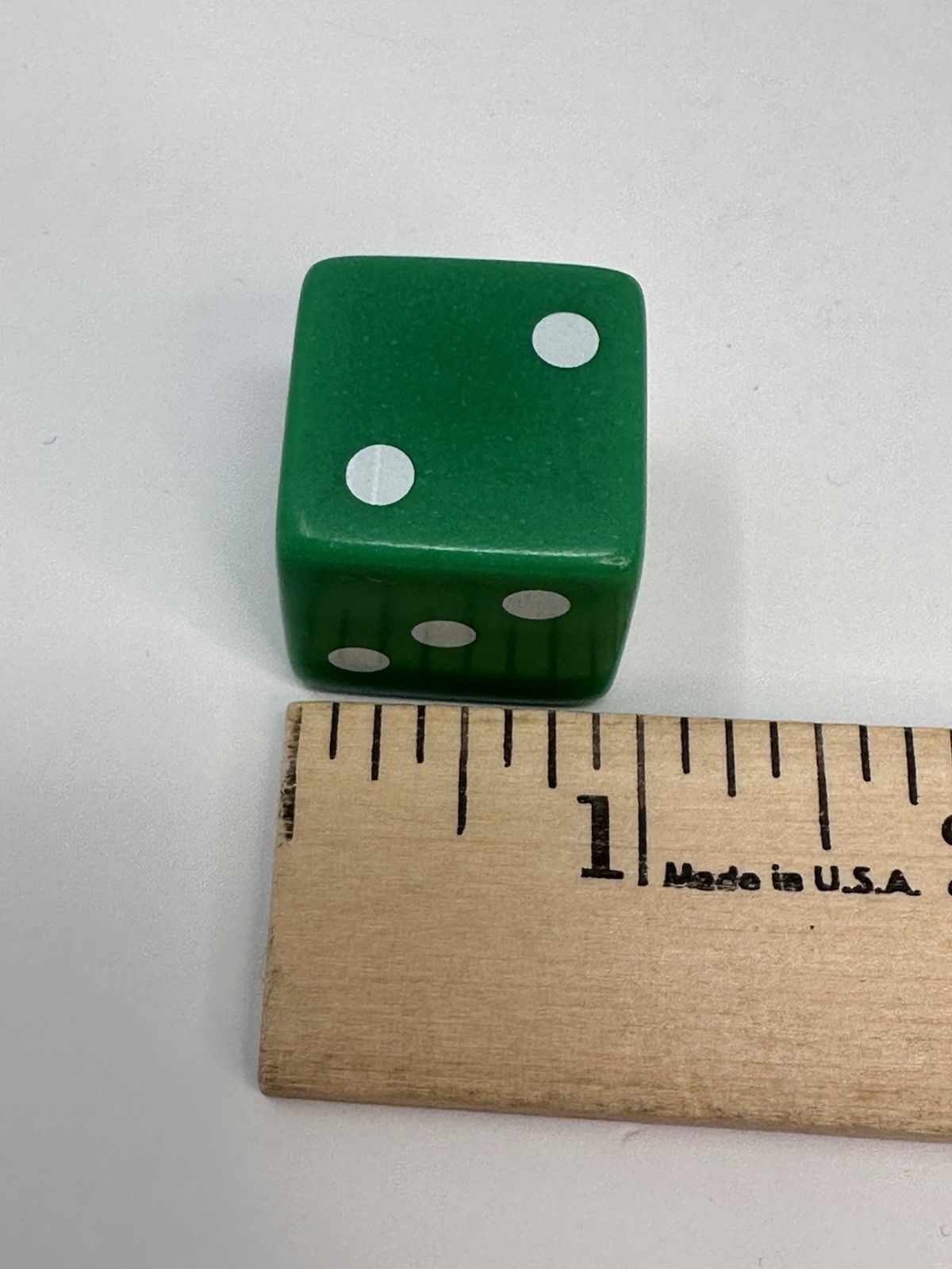 Vtg Lot of 2 TEVA Pharmaceutical Company Dice Oversize Green