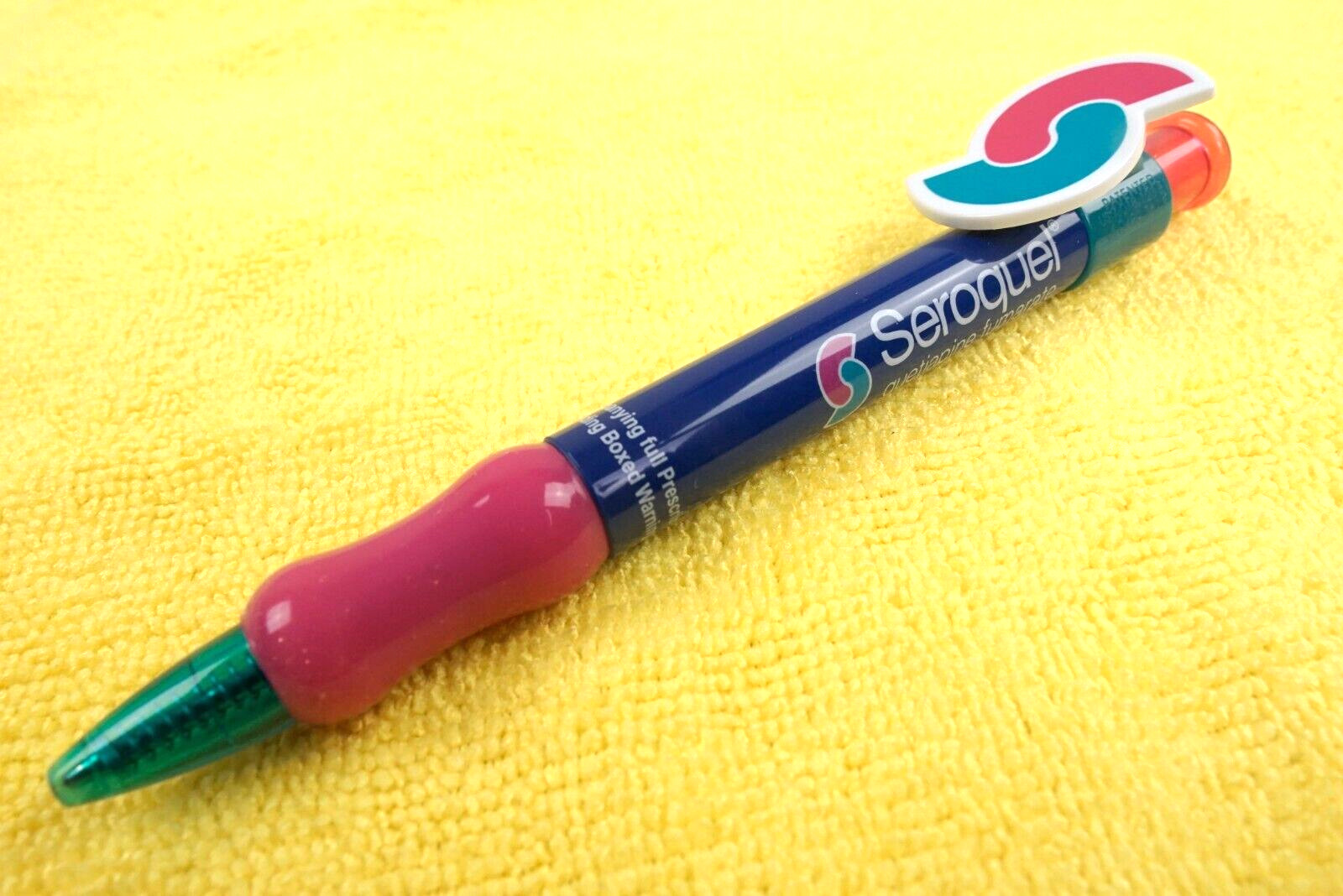Seroquel Drug Rep Pen Pharmaceutical Promo Advertising Medical Sales Pharma Gift