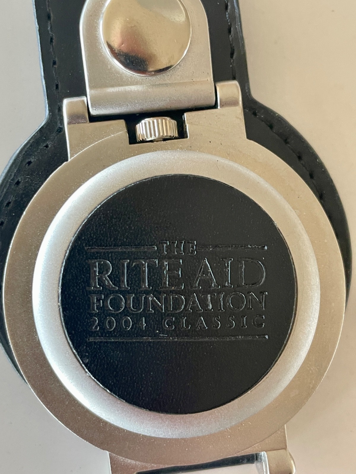 RITE AID Pocket Watch Charity Golf Tourney Drug Rep Pharmaceutical Collectible