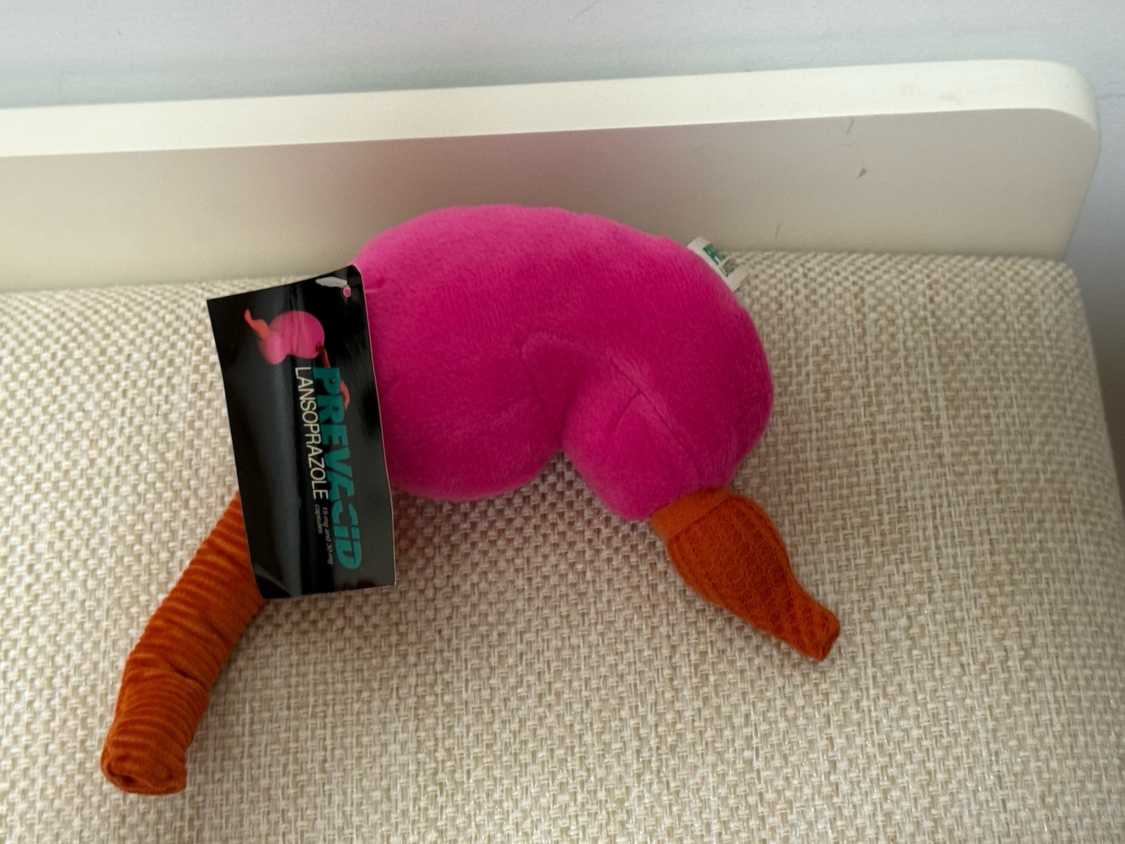 Prevacid Promotional Stomach Plush NWT