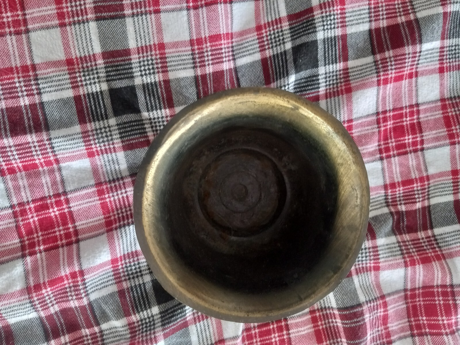 150th Anniversary Brass Mortar & Pestle-Coricidin (OC) Schering Established 1820