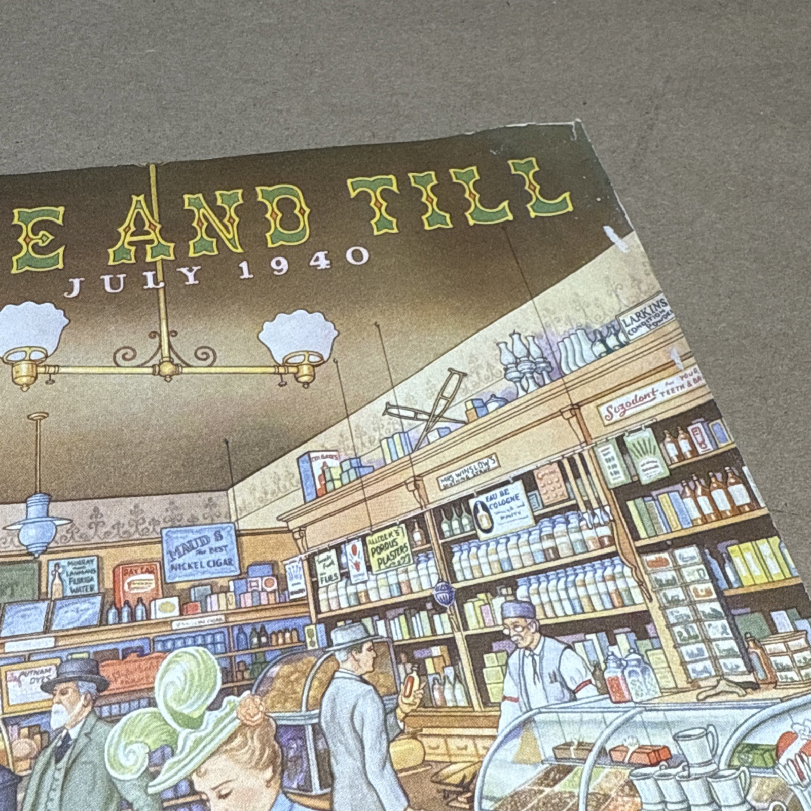 Tile And Till Magazine Eli Lilly And Company July 1940 Indianapolis Indiana