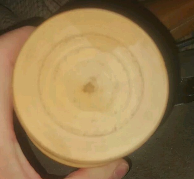 Vintage Light Wood Mortar and Pestle Small Apothecary Pharmacy Rx 297