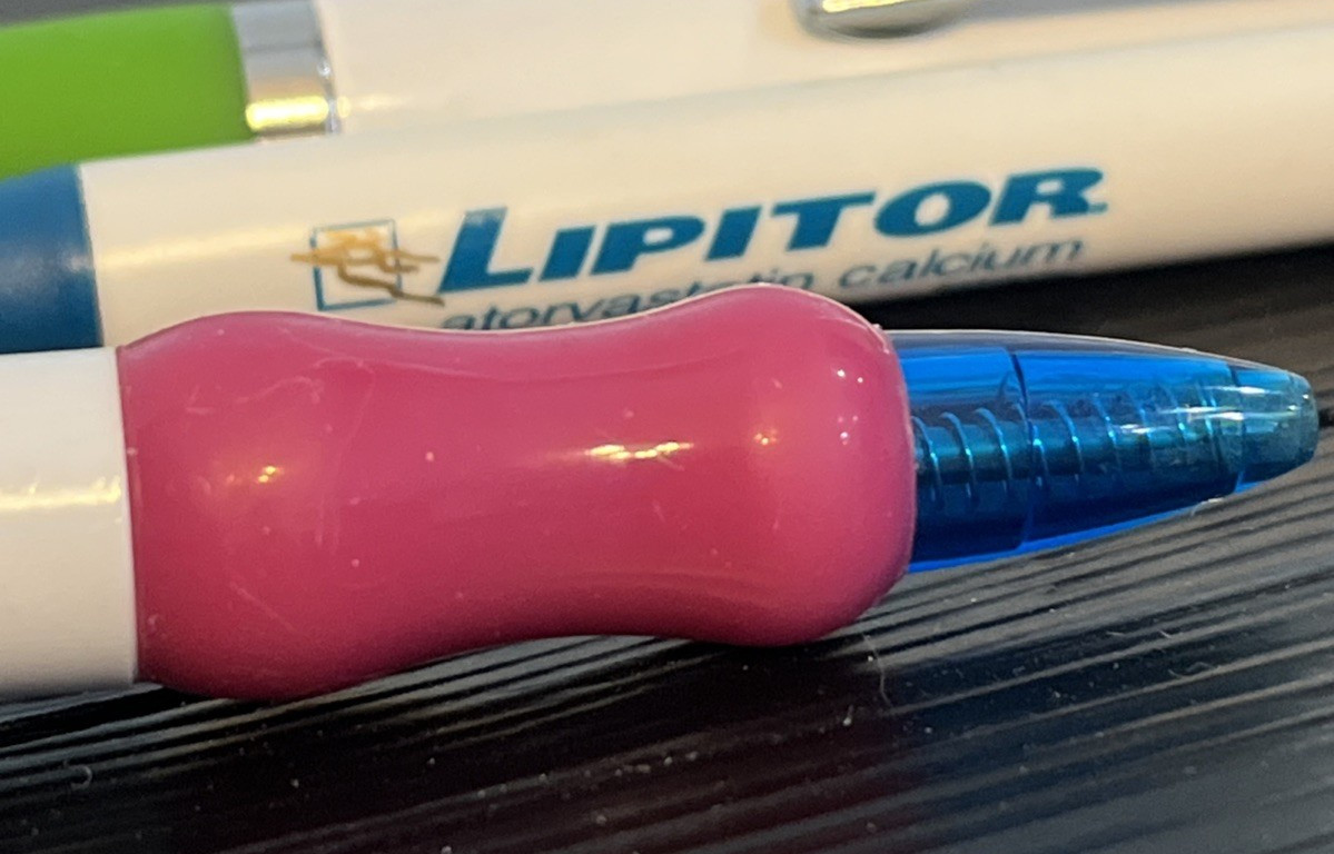 Ambien Lipitor Exubera Metal Plastic PENS Drug Rep Pharmaceutical Promo Lot of 3
