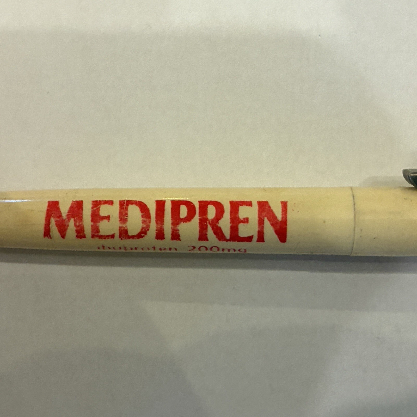 VTG Medipren Ibuprofen 200mg Bic Clic Pharma Advertising/Promo Pen–NO INK