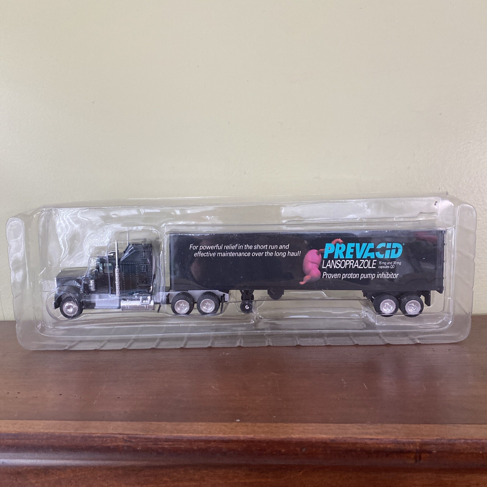 Pharmaceutical Drug Rep Prevacid Tractor Trailer Die Cast Toy Truck Imperfect Bx