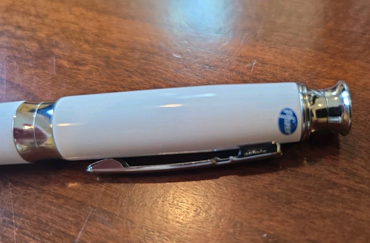FemHRT Pfizer Ink Pen Drug Pharmaceutical Rep Advertising Heavy Metal Twist