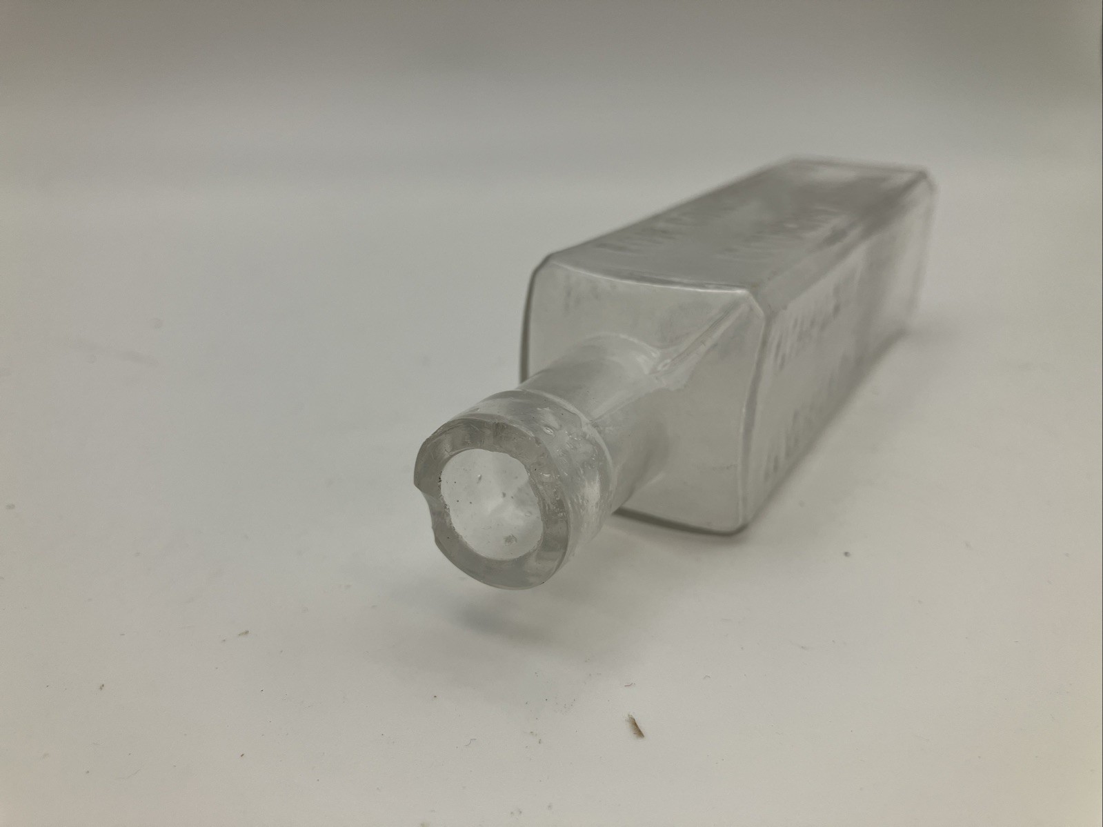 Antique Glass Bottle: Congreves Balsamic Elixir: Consumption, Whooping Cough etc