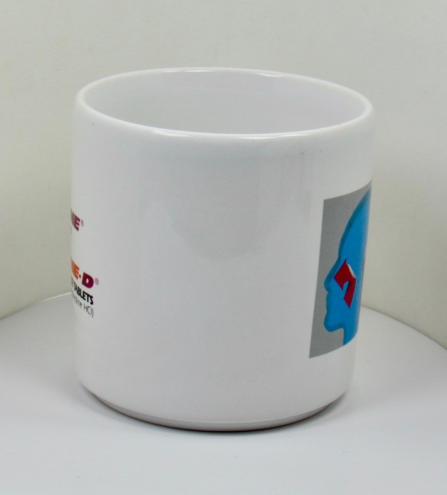 Seldane Mug Drug Rep Pharmaceutical Promo Medical Advertising Made in England