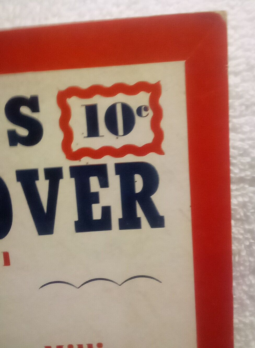 Dr. Hunt’s Corn Remover Vtg Adv Display Poster American Chemical Co. Urbana Ohio