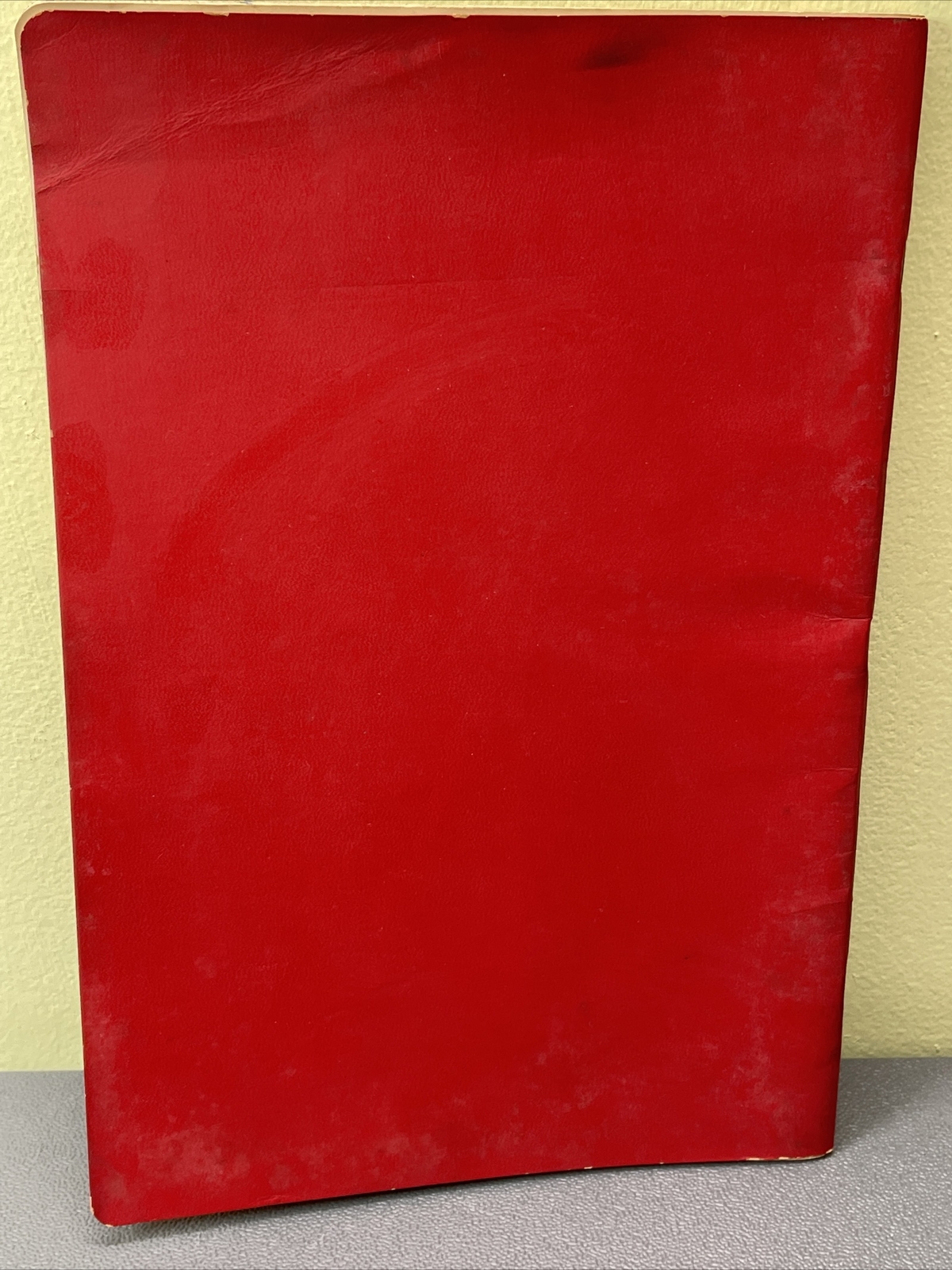 Rare Red Calendar Planner Book 1970 Drug Rep Pharmaceutical Promo Roerig Logos