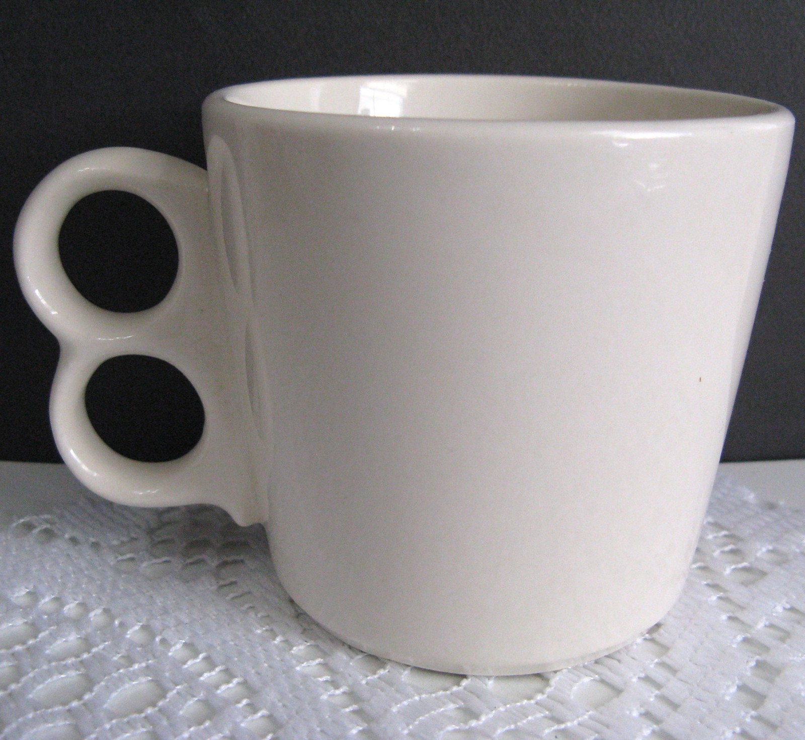 EFFERSYLLIUM Laxative Vtg 1960s Mug Drug Rep Promo Mount Clemens Trigger Handle