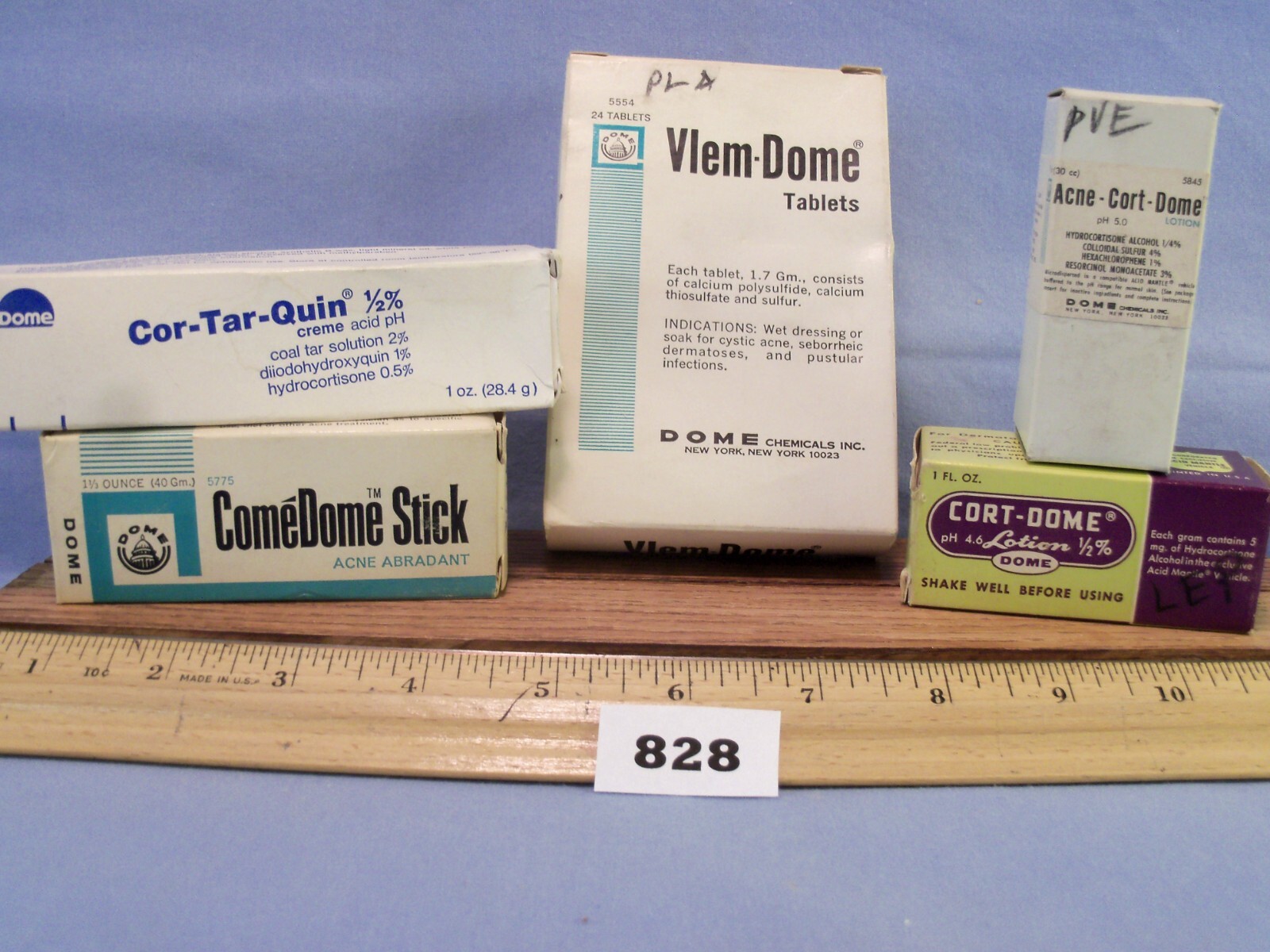 Vintage collection DOME LABS Skin products