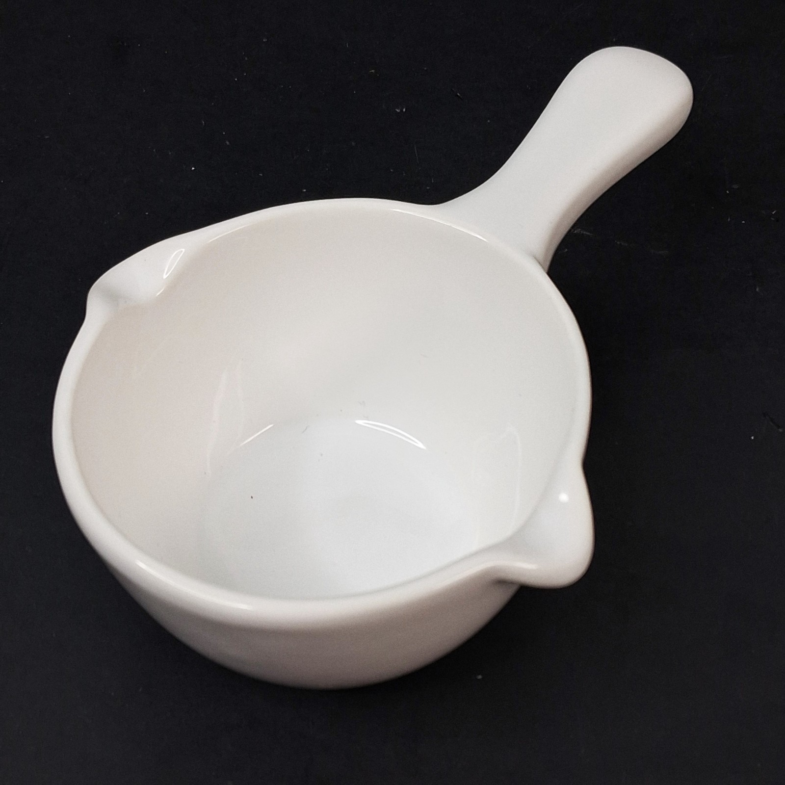 Vintage Ceramic Porcelain Lab Pharmacy Apothecary Cup Bowl Spout PORTUGAL