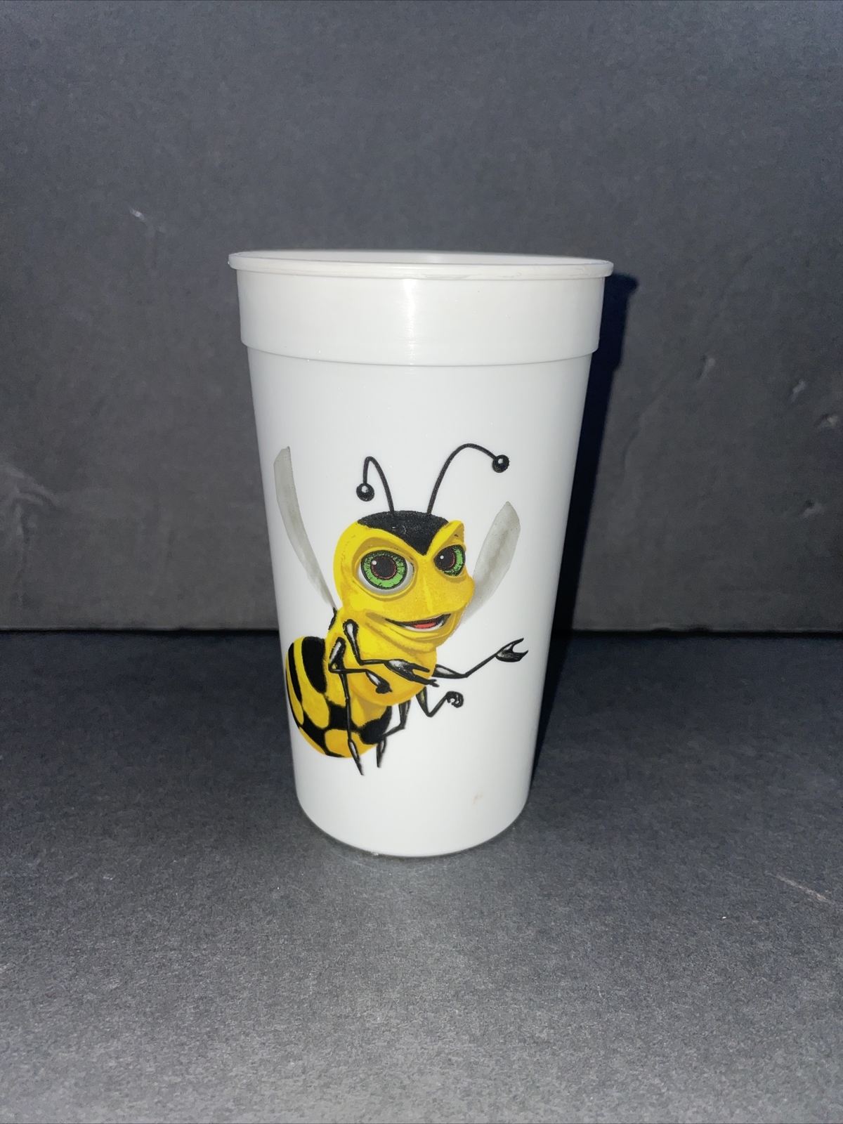 Lot of 20 Pharmaceutical Rep Plastic Cups NEW BEE Bumblebee Advertising Pharma