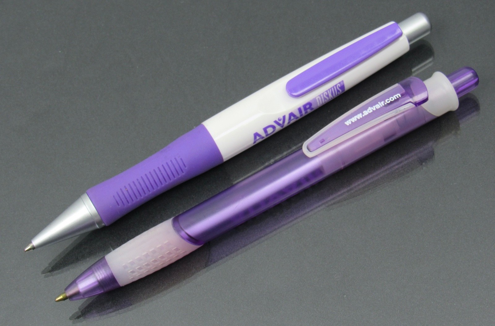 Advair Diskus Lot 2 PENS + Sticky Pad Drug Rep Pharmaceutical Promo Advertising