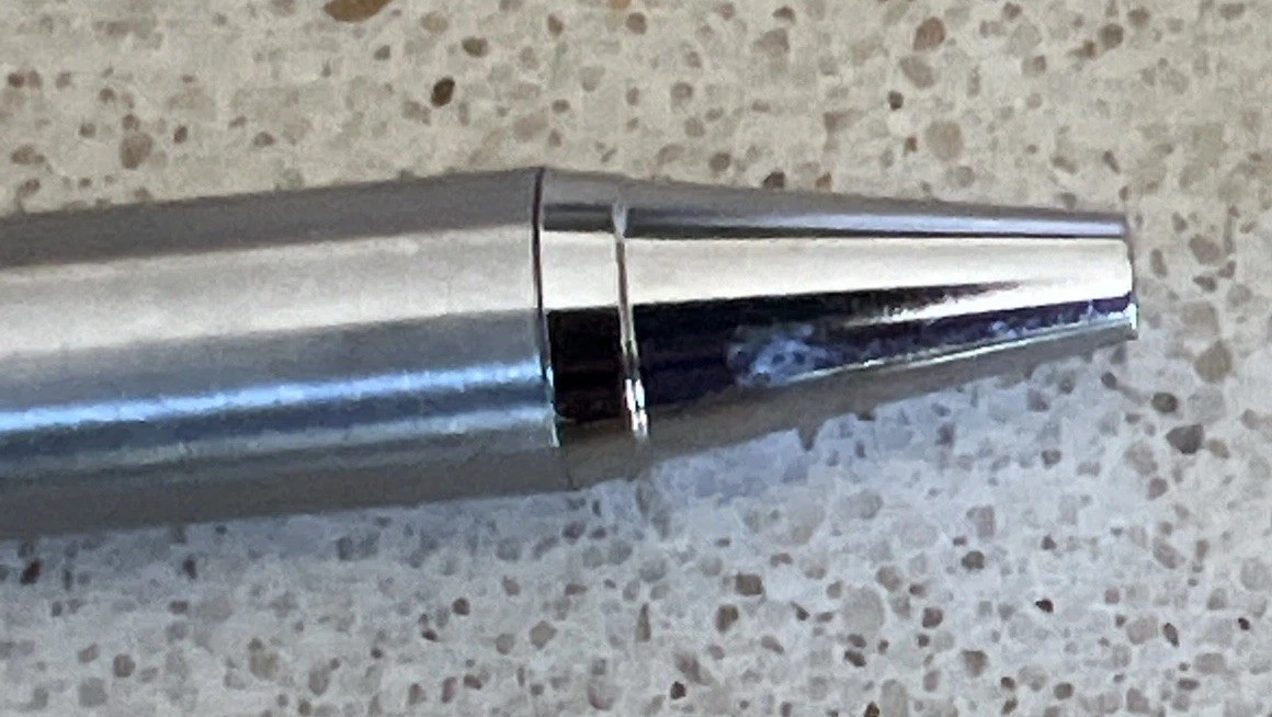 Vintage Rare Pharma Drug Rep Promo Norvasc Pen SILVER Metal Pen
