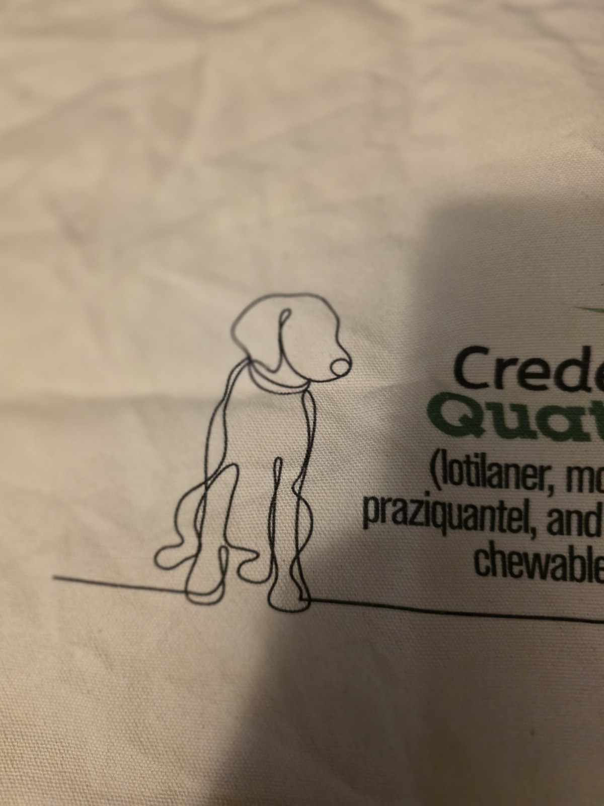 Pharmaceutical Collectable Dog Tablet Cloth Bag