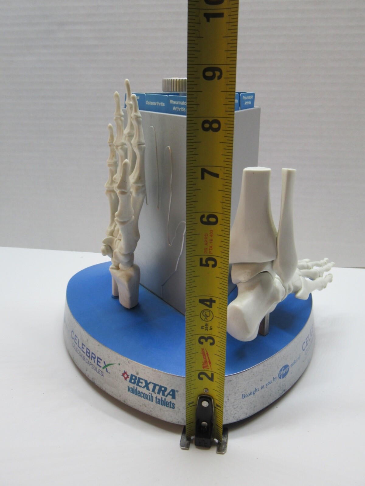 Pfizer Pharmaceutical Advertisement Celebrex Bextra Arthritis Display Model