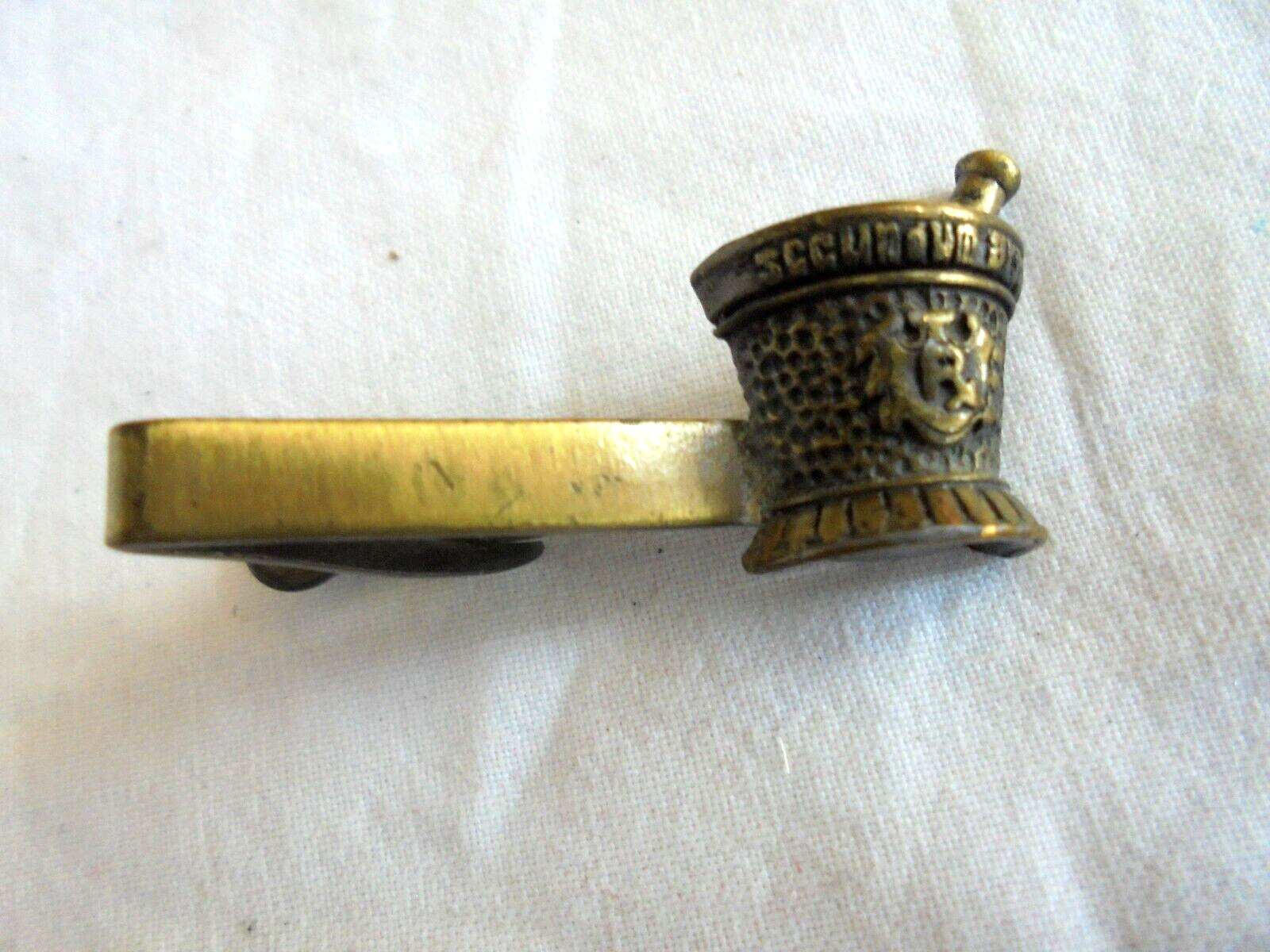 Vintage Pharmacist / Pharmacy His Lordship Prod. Tie Bar Clip