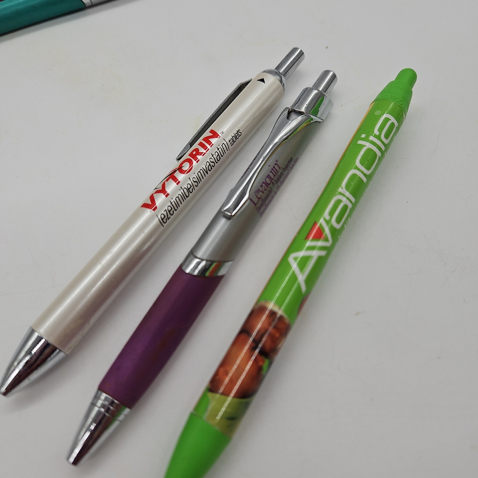 Lot of 11 PENS Drug Rep Pharmaceutical Promo Medical Advertising