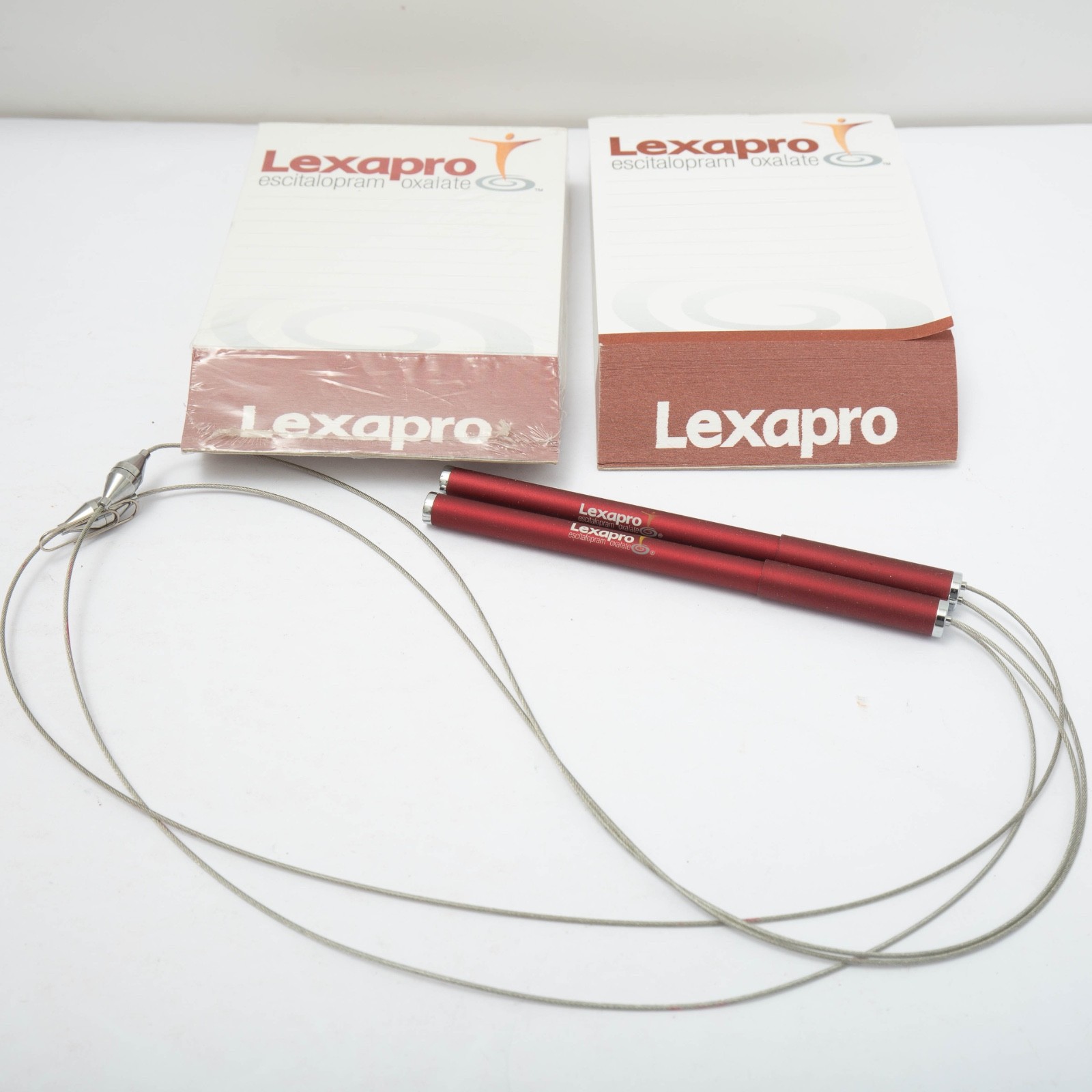 Lexapro Pen Notepad Drug Rep Pharmaceutical Promo Advertising Lot Pharmacy