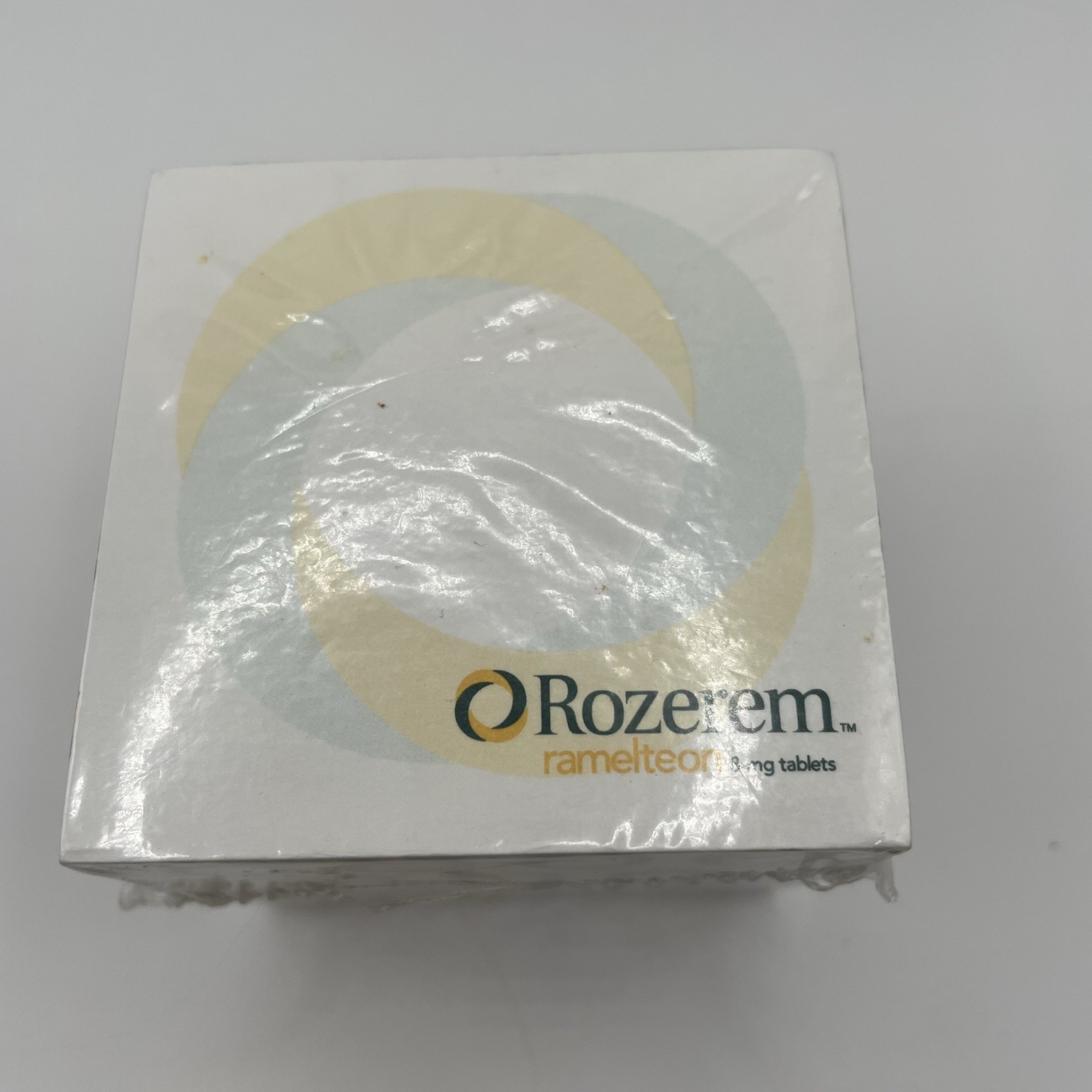 New Sealed Drug Rep ROZEREM Note Pad Pens Cube Medicine Pharmaceutical Pen