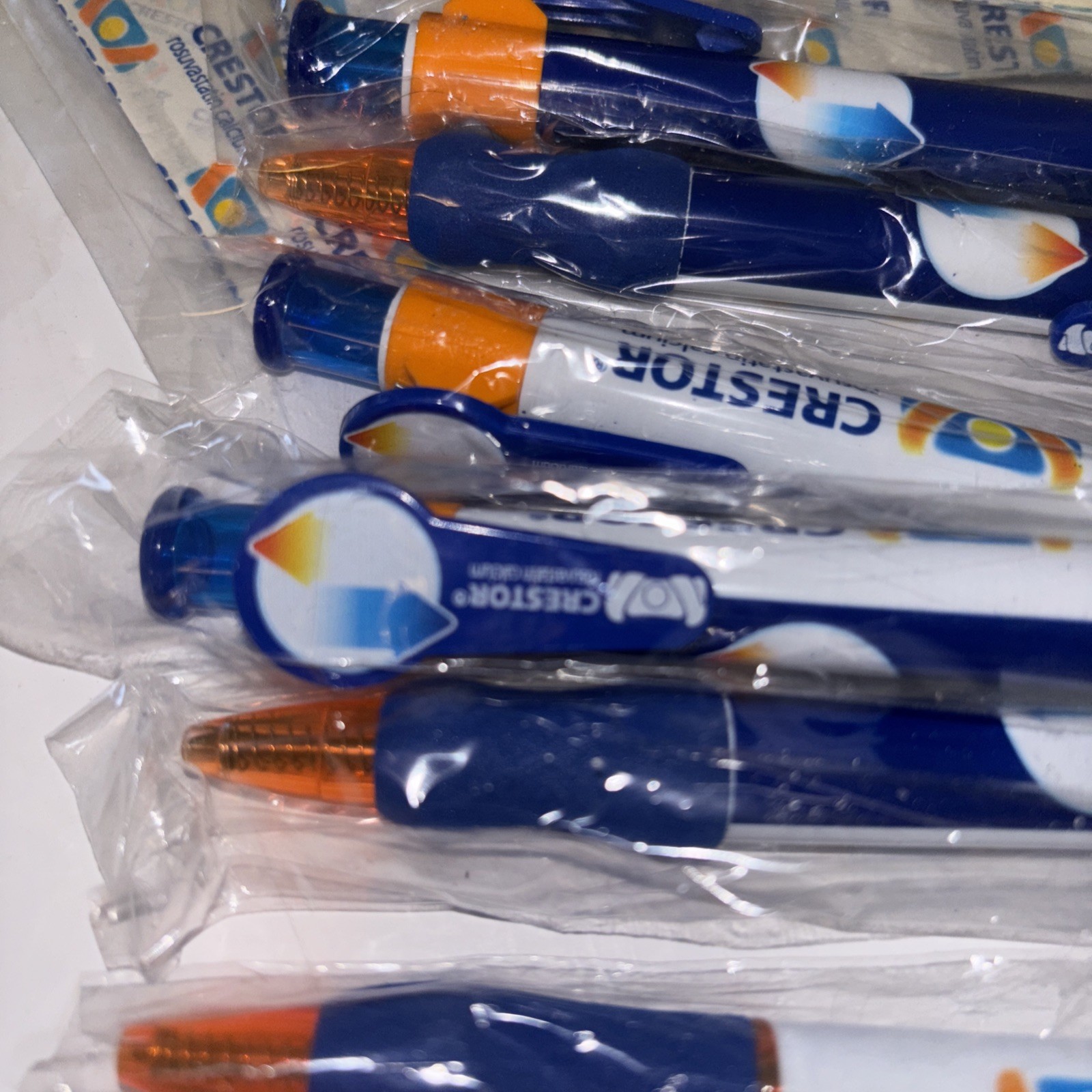 Pharmaceutical Drug Rep Promo Items Crestor 10 Pens, Bandages And Note Pad
