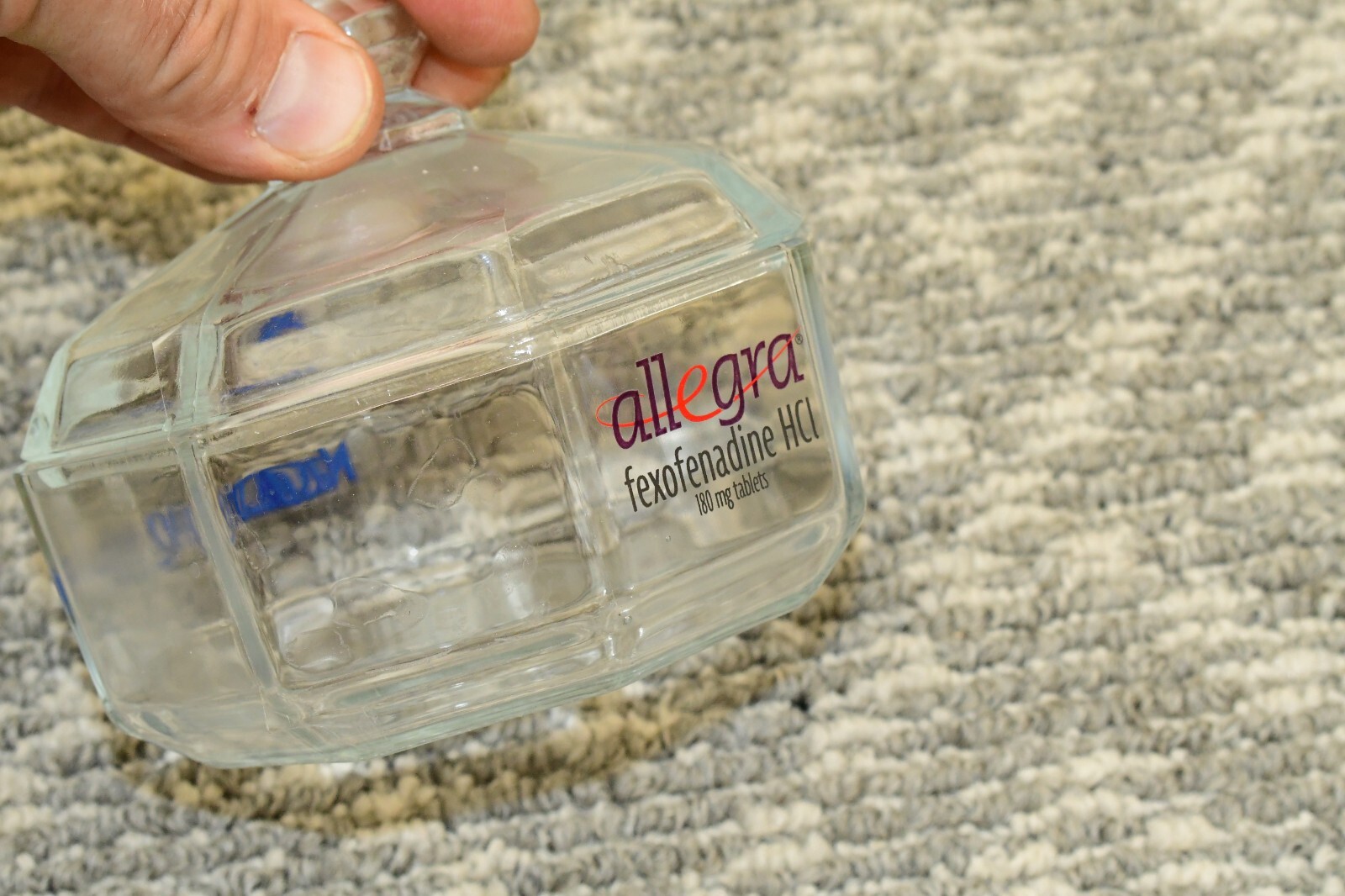 Nasacort AQ Nasal Spray Advertising Medical Covered Dish Allegra Glass Candy
