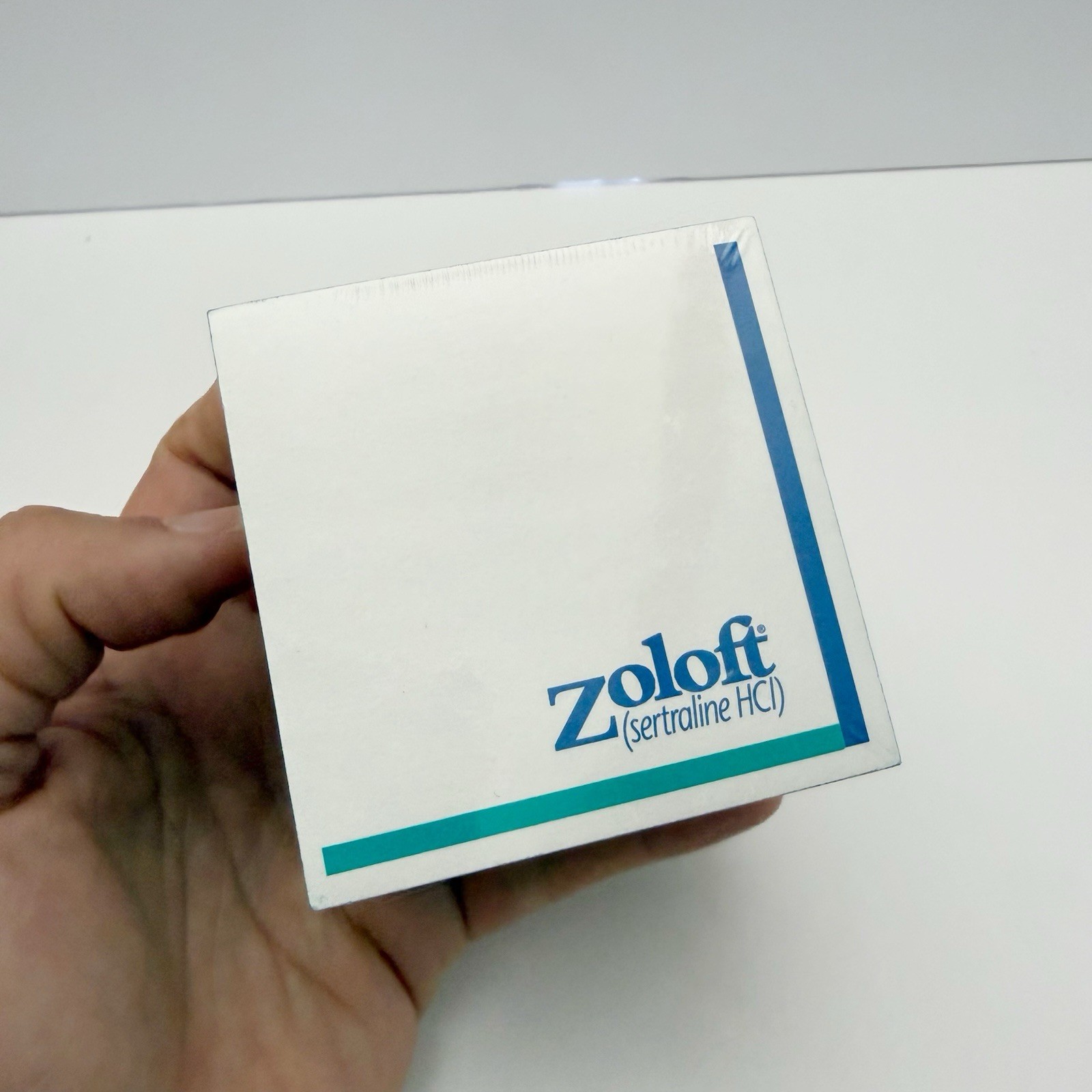 Zoloft Pfizer 1998 Note Pad Drug Rep Pharmaceutical Promo Advertising