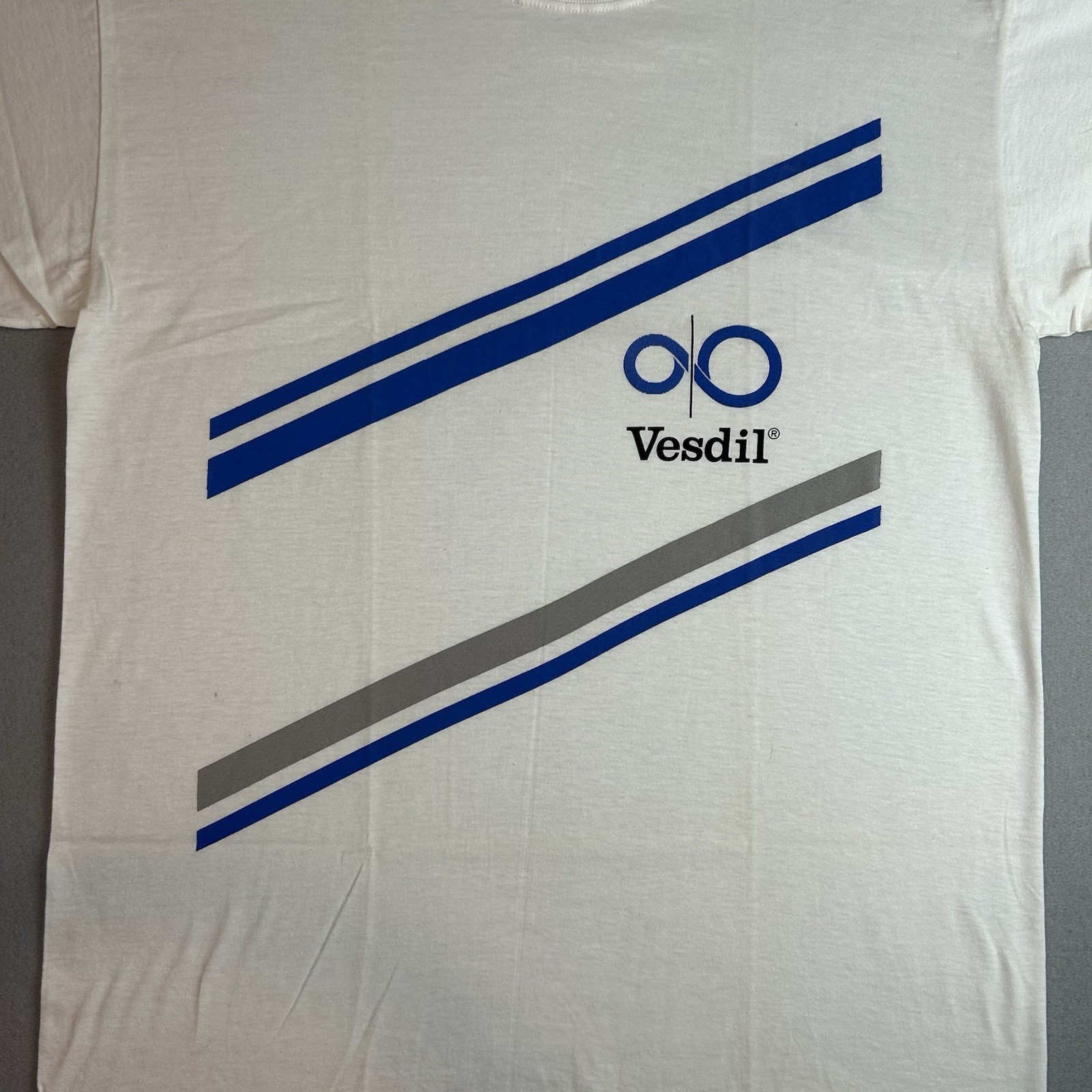 VTG 80s Vesdil Sanofi Aventis Drug Rep T-Shirt XL Single Stitch Pharmaceutical