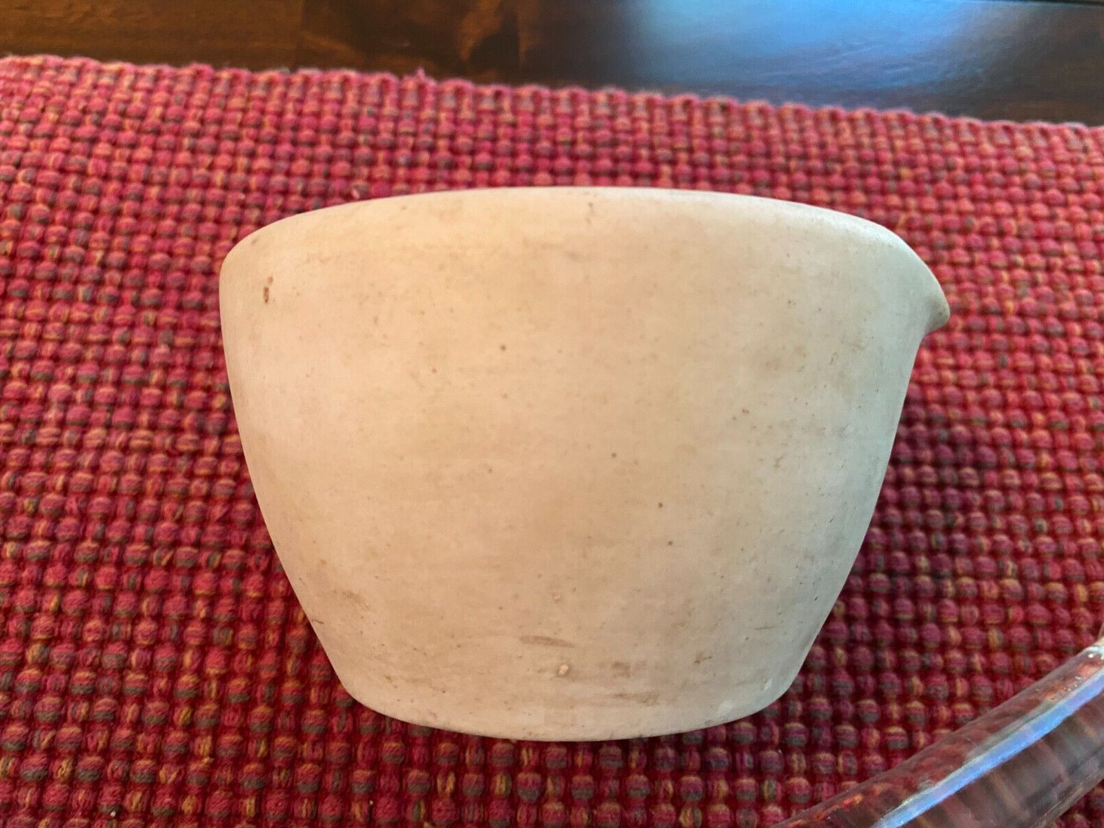 Vintage Standard Trenton Mortar #1 Acid Resisting & Solid Glass Pestle RX WOW!!!