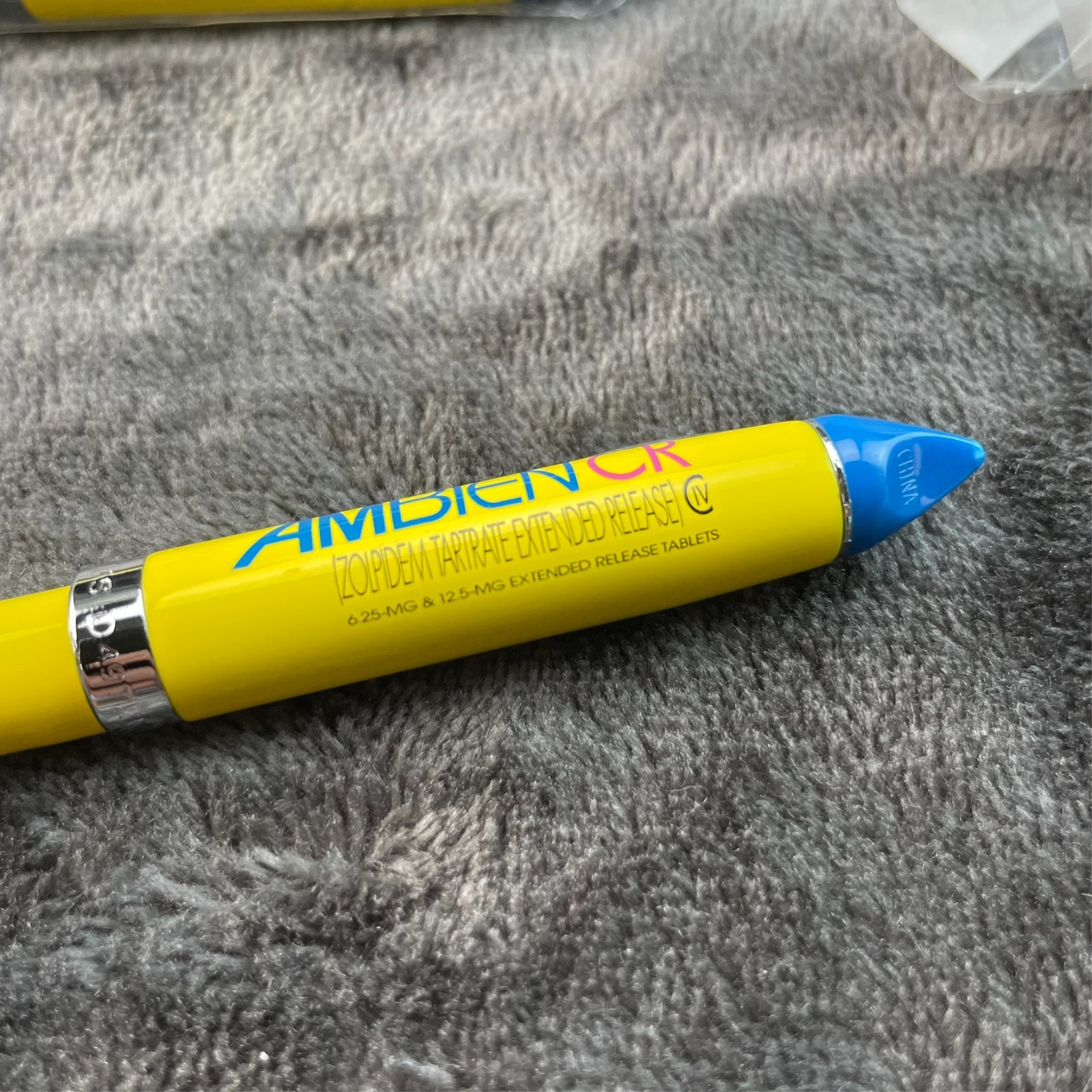 Drug Rep AMBIEN CR Collectible Heavy Metal Pharmaceutical Pen RARE Lot of 6