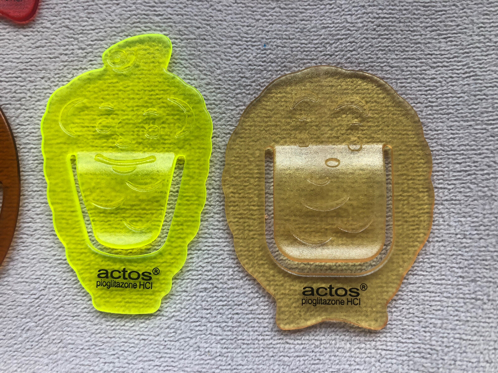 Pharmaceutical Drug Rep Actos Paperclips