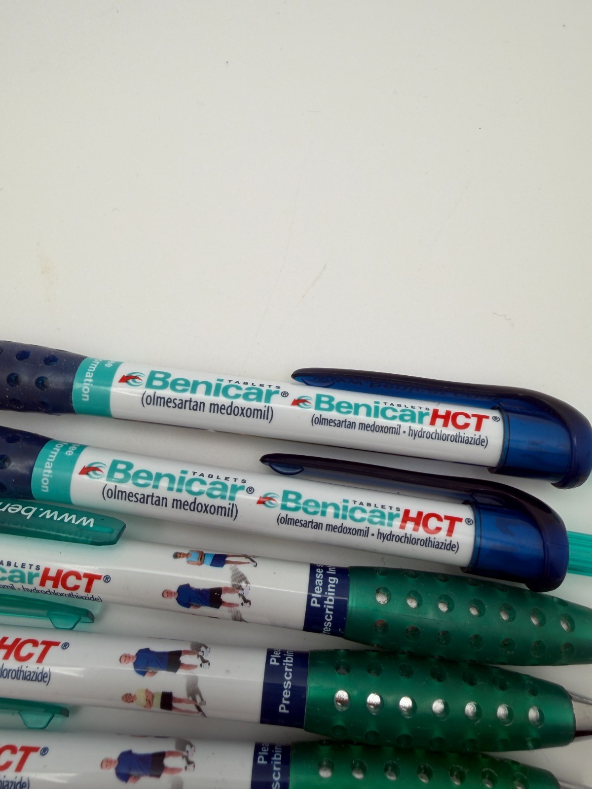 Benicar HCT Pharma Drug Rep Pen Lot (9) Olmesartan medoxomil hydrochlorothiazide