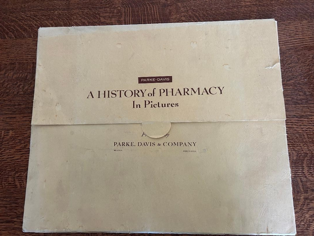 History Of Pharmacy In Pictures by Parke Davis Set of 15 Prints description1957