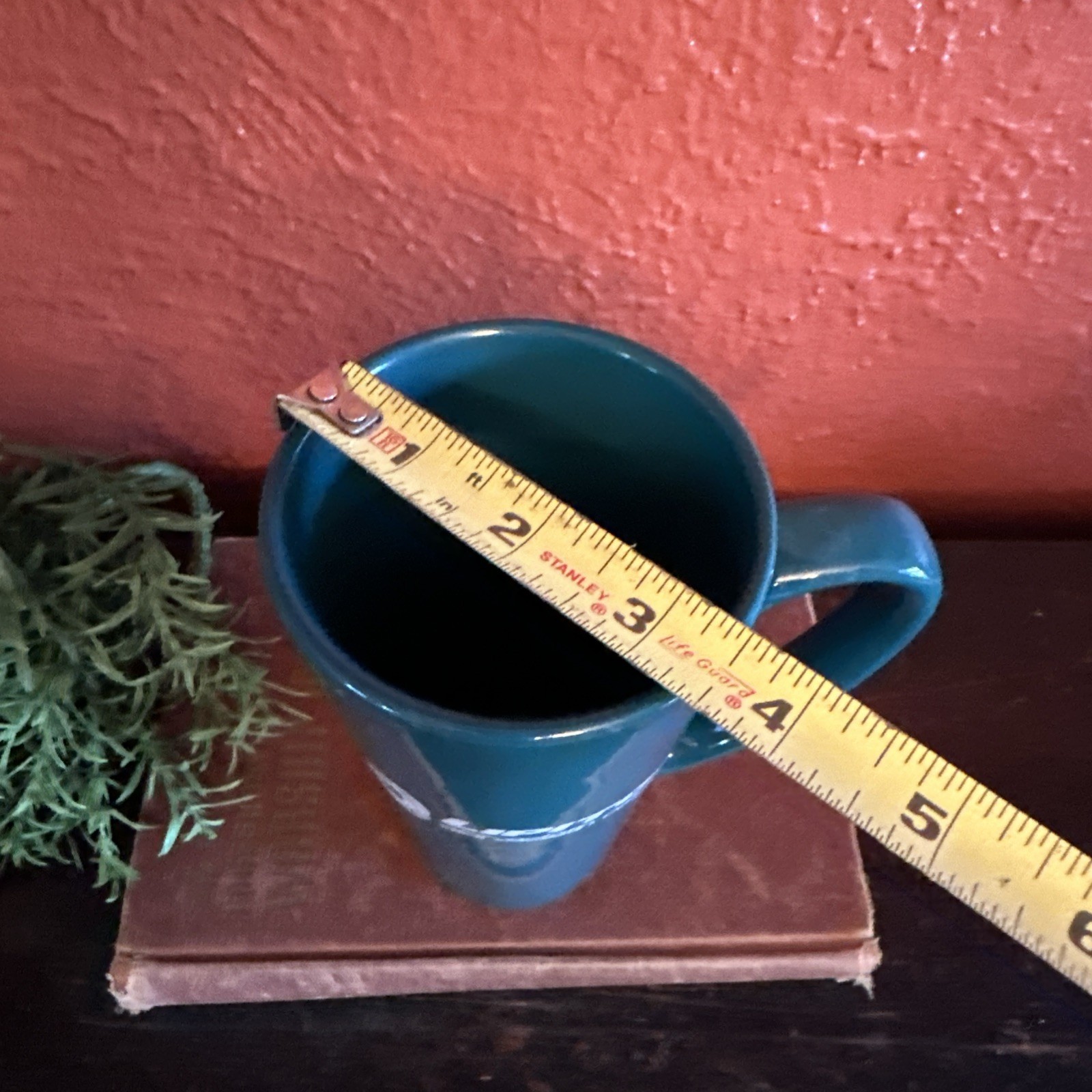 Lipitor Tall Teal Mug Pharmaceutical Promo Coffee Cup Medical-Core Ceramic Promo