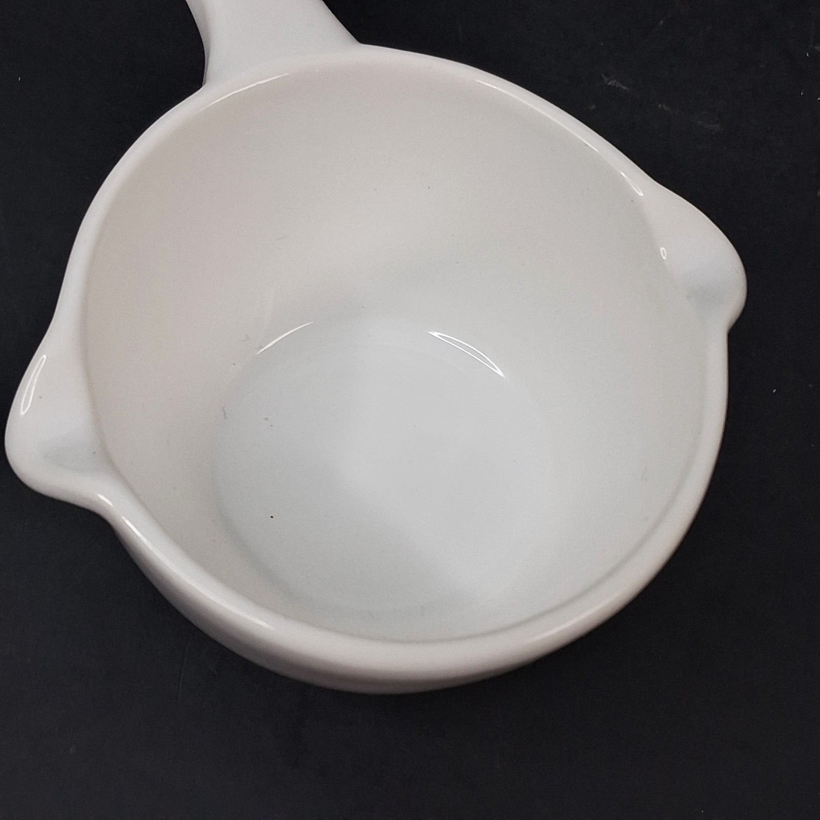 Vintage Ceramic Porcelain Lab Pharmacy Apothecary Cup Bowl Spout PORTUGAL