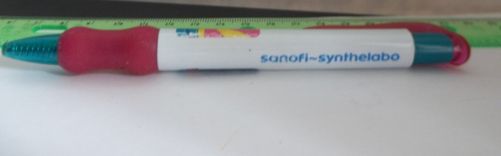 SANOFI-SYNTHELABO Promotional Pen Plastic Medium Weight Pharma Advertising